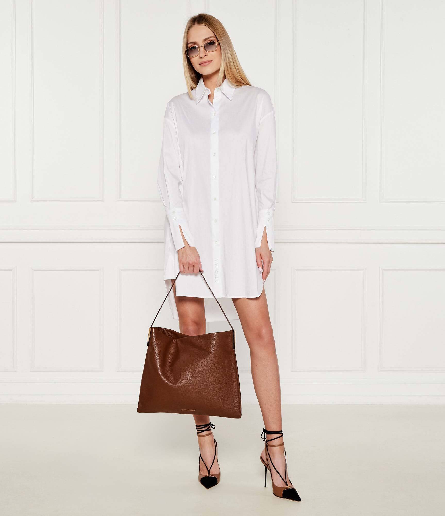 Elisabetta Franchi De piele geantă shopper