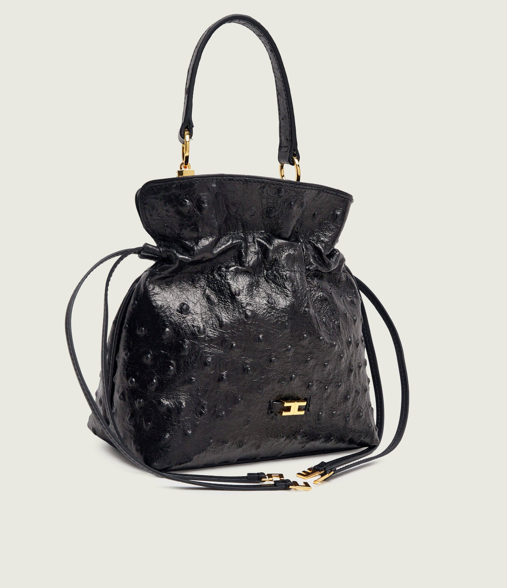 Elisabetta Franchi De piele geantă tip sac