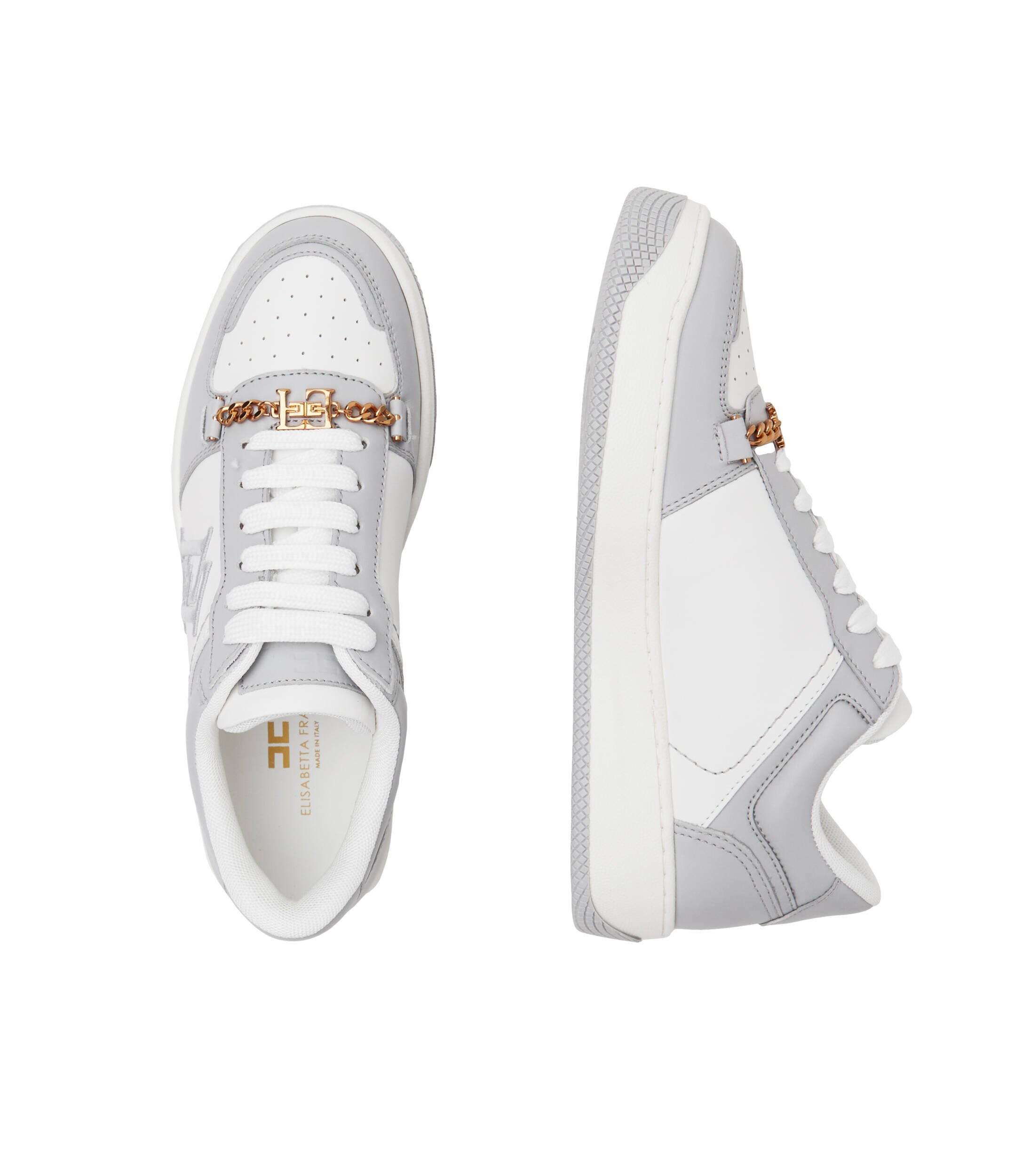 Elisabetta Franchi De piele sneakers