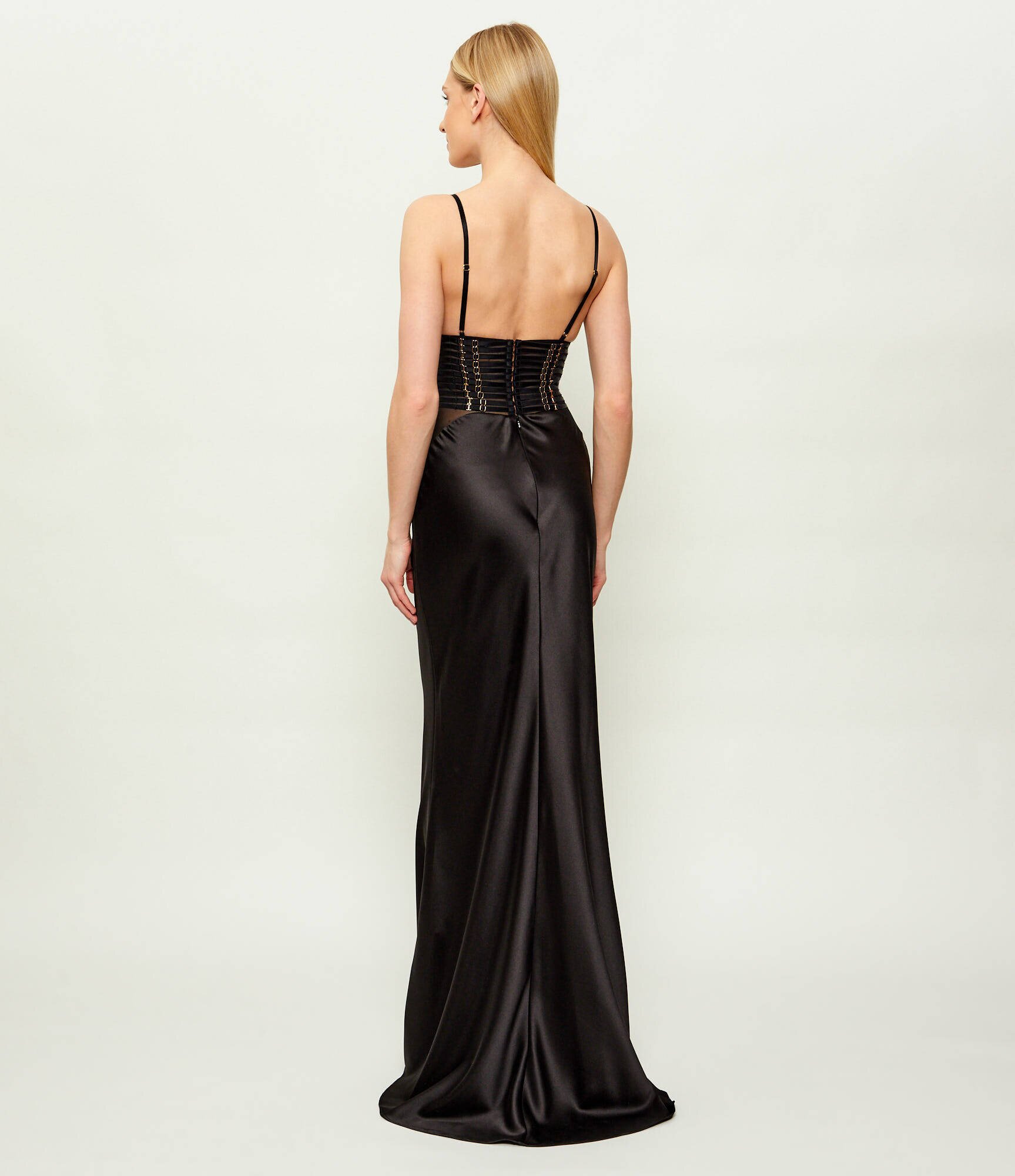 Elisabetta Franchi De satin rochie