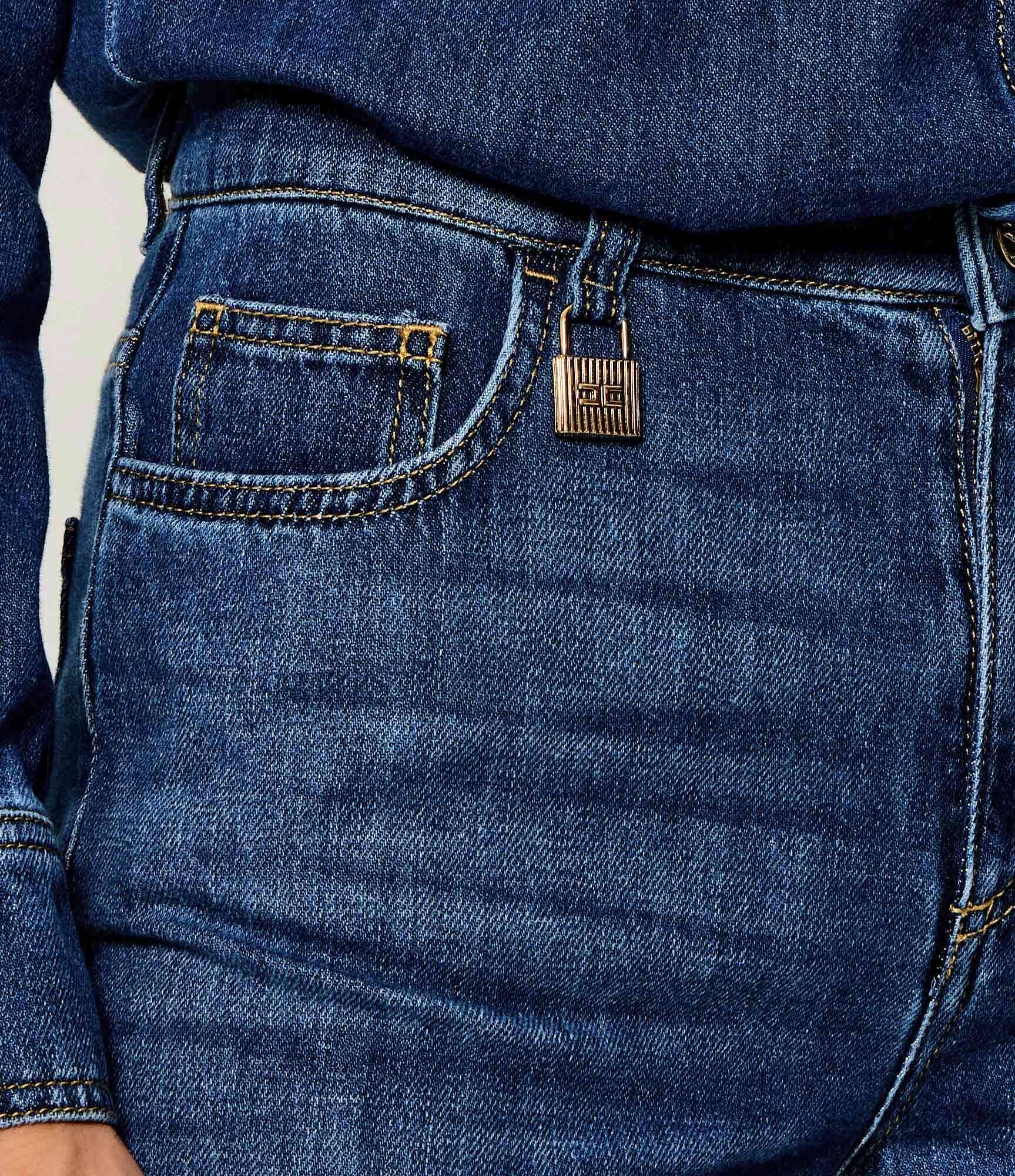 Elisabetta Franchi Denim salopetă | regular fit