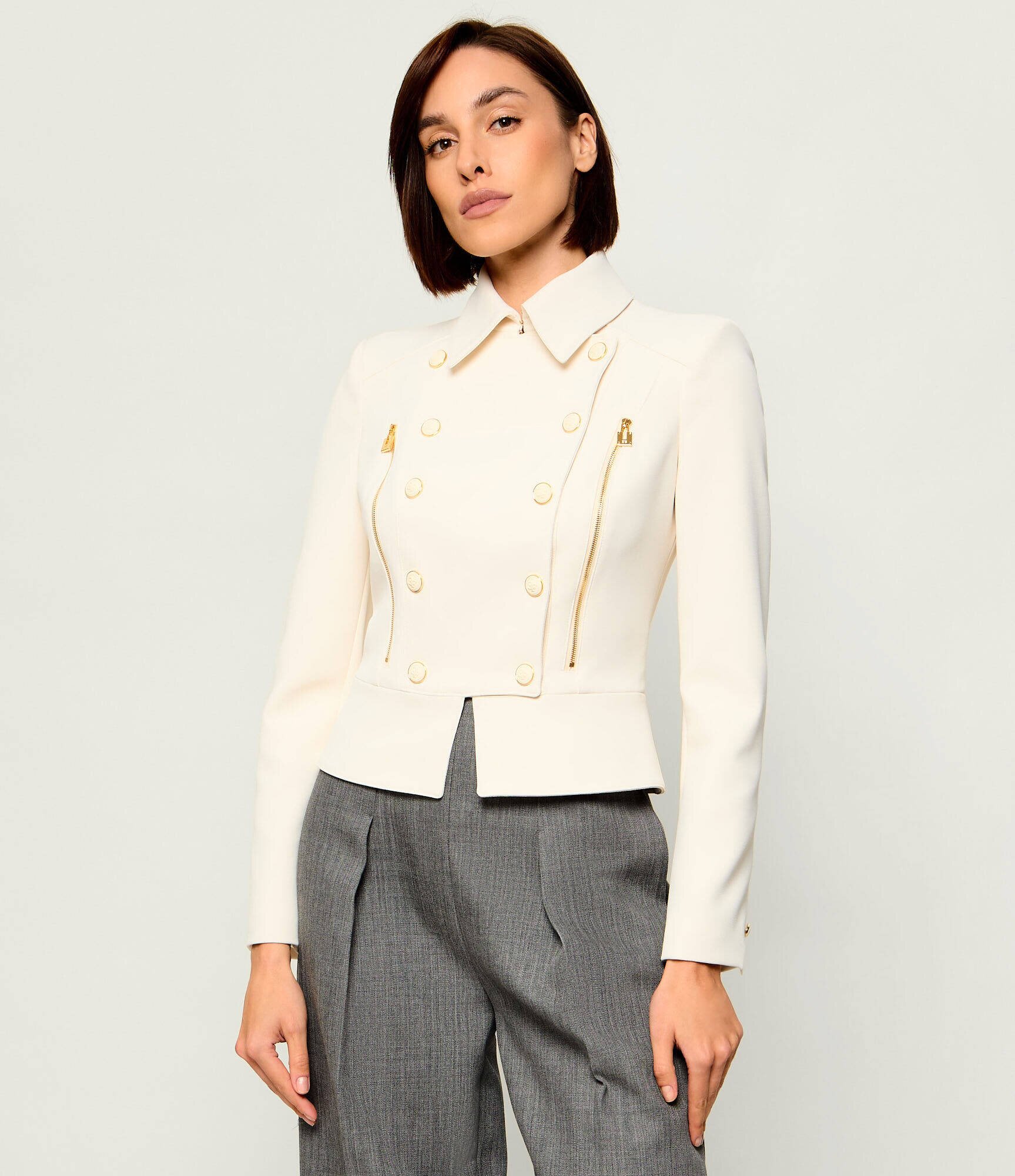Elisabetta Franchi Geacă | Slim Fit