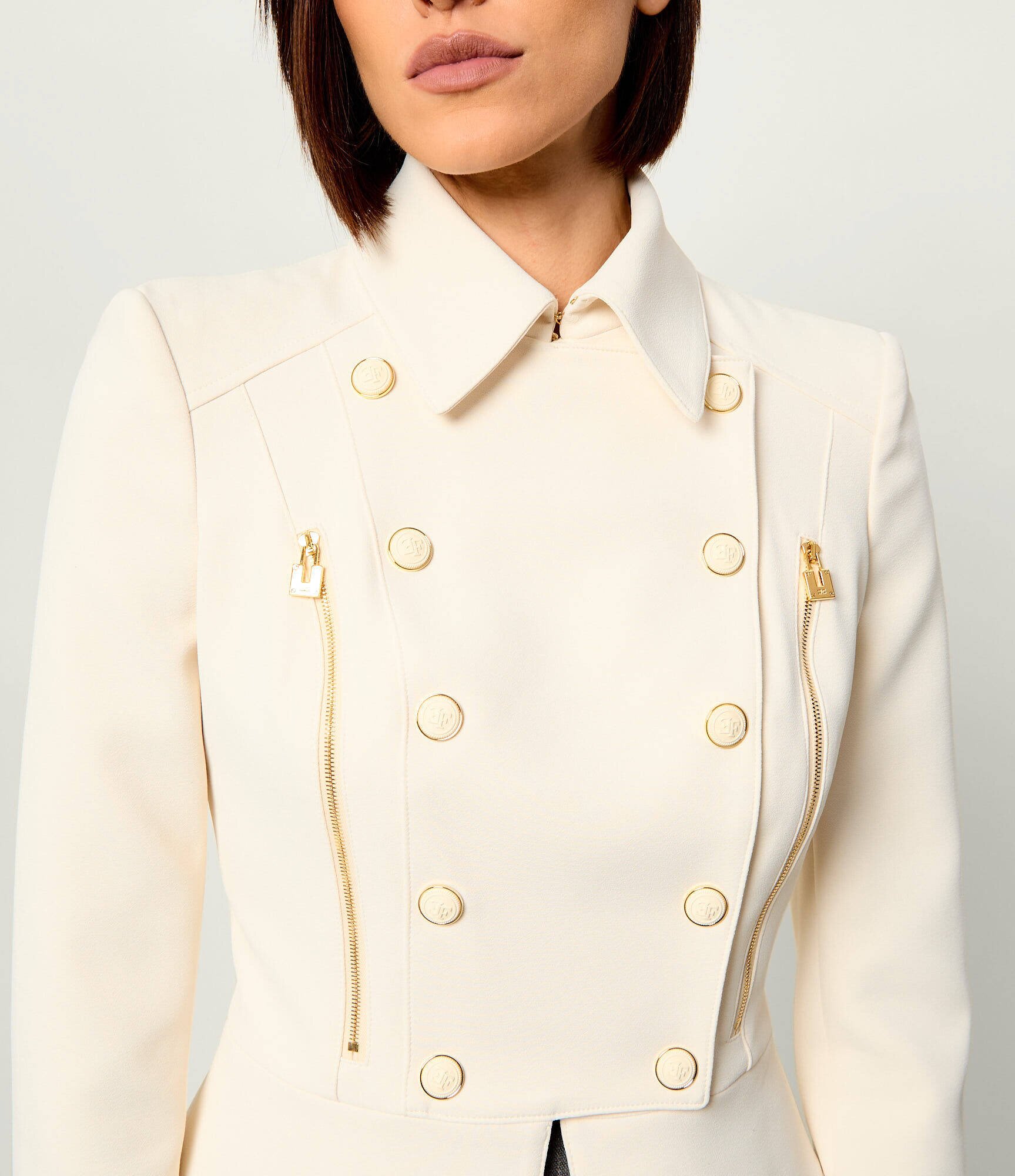 Elisabetta Franchi Geacă | Slim Fit