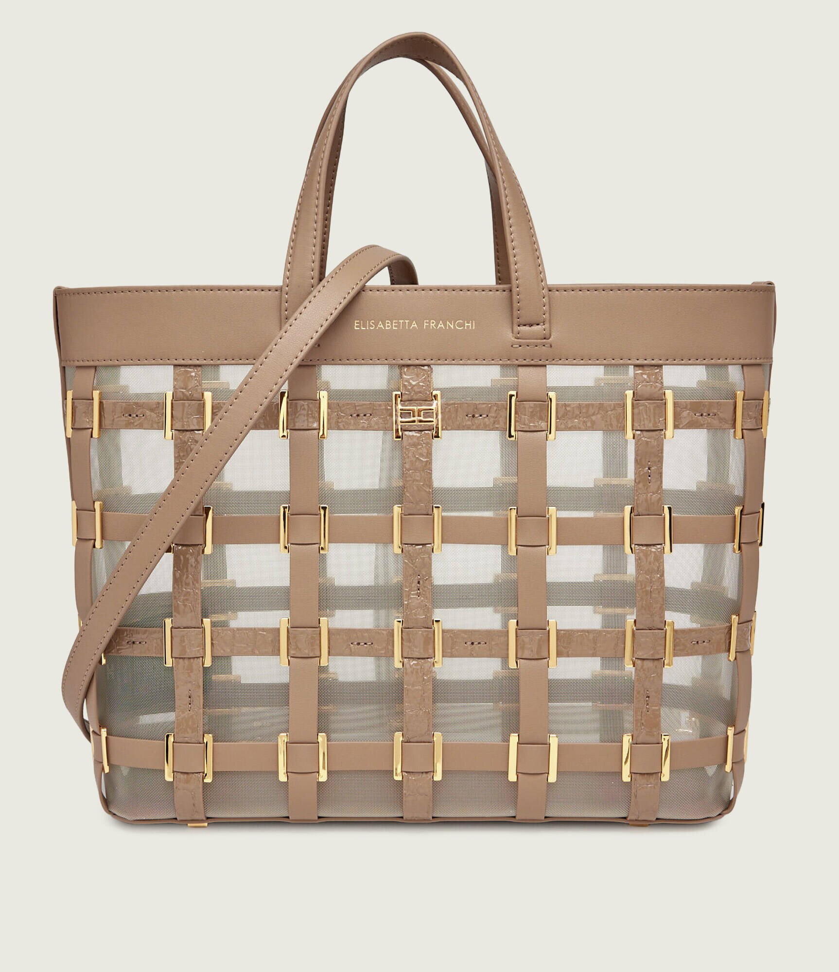 Elisabetta Franchi Geantă shopper + borsetă