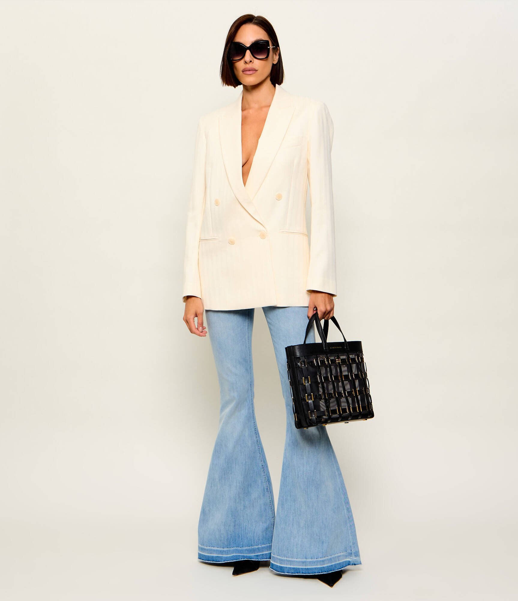 Elisabetta Franchi Geantă shopper + borsetă