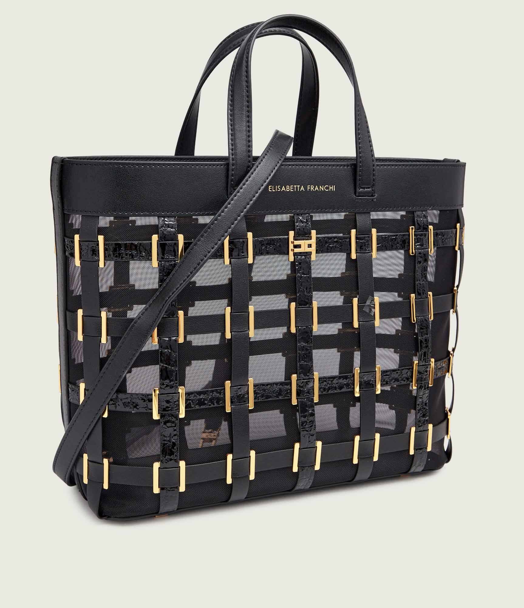 Elisabetta Franchi Geantă shopper + borsetă