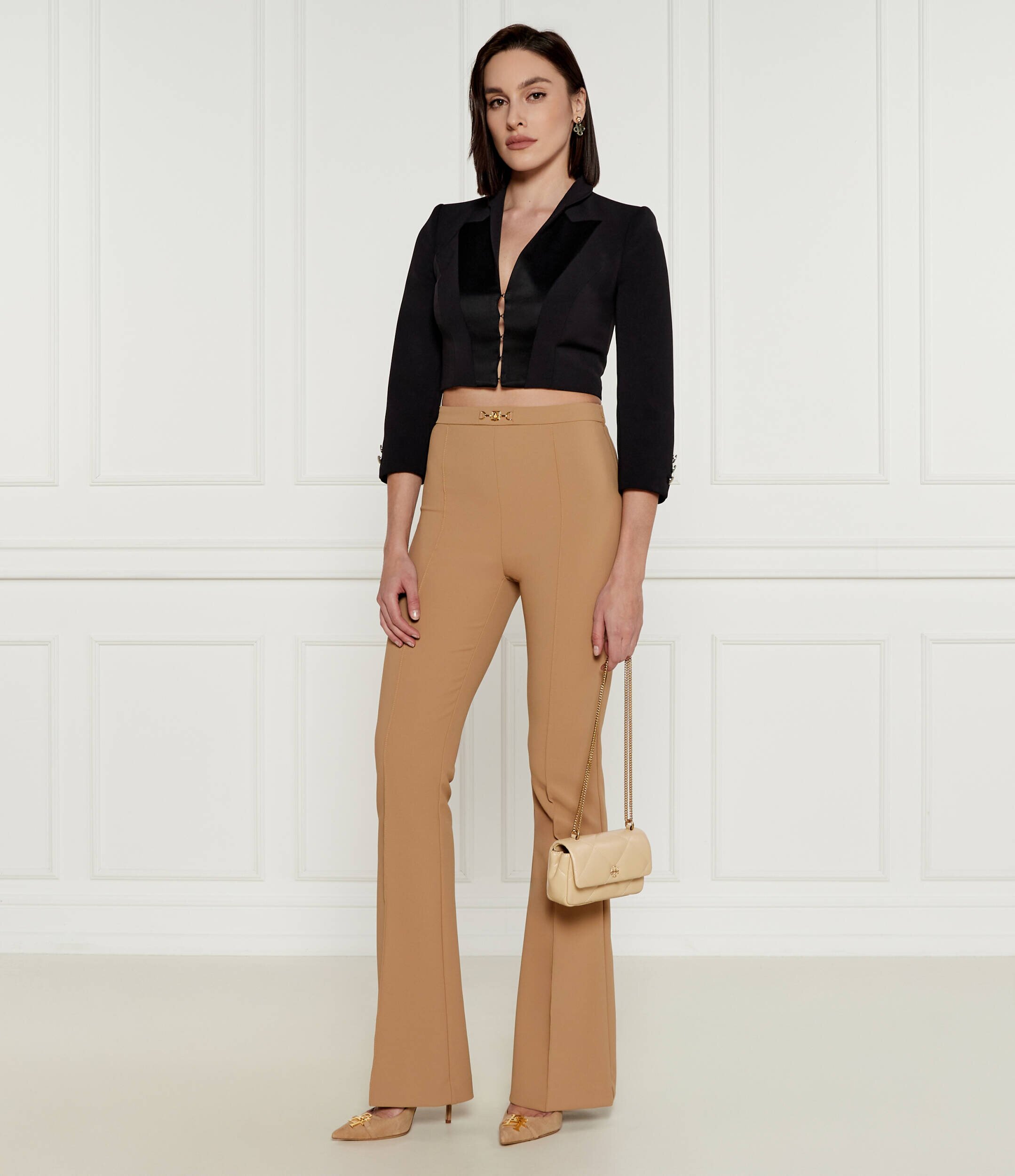 Elisabetta Franchi Jachetă | Cropped Fit