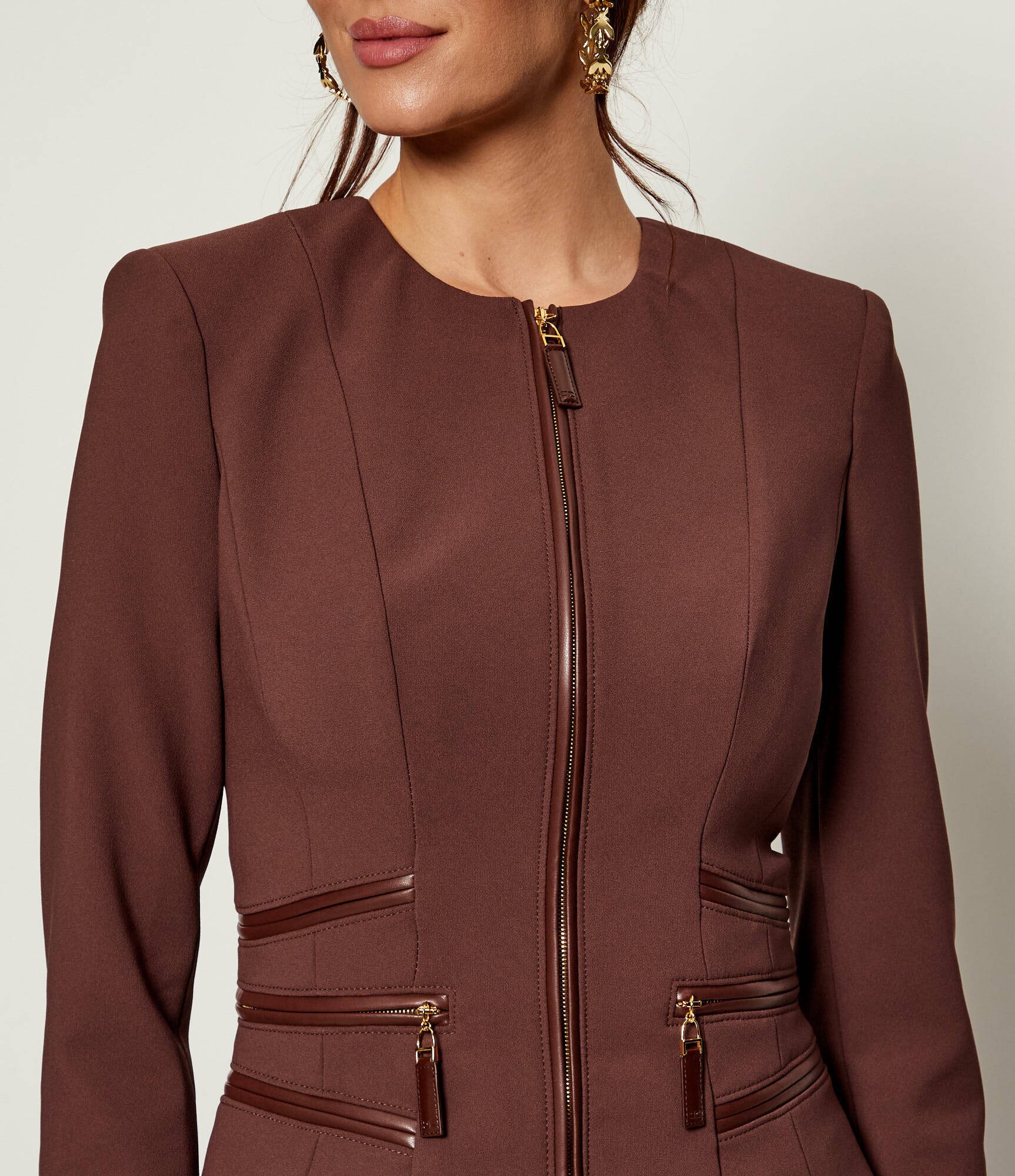 Elisabetta Franchi Jachetă | Slim Fit