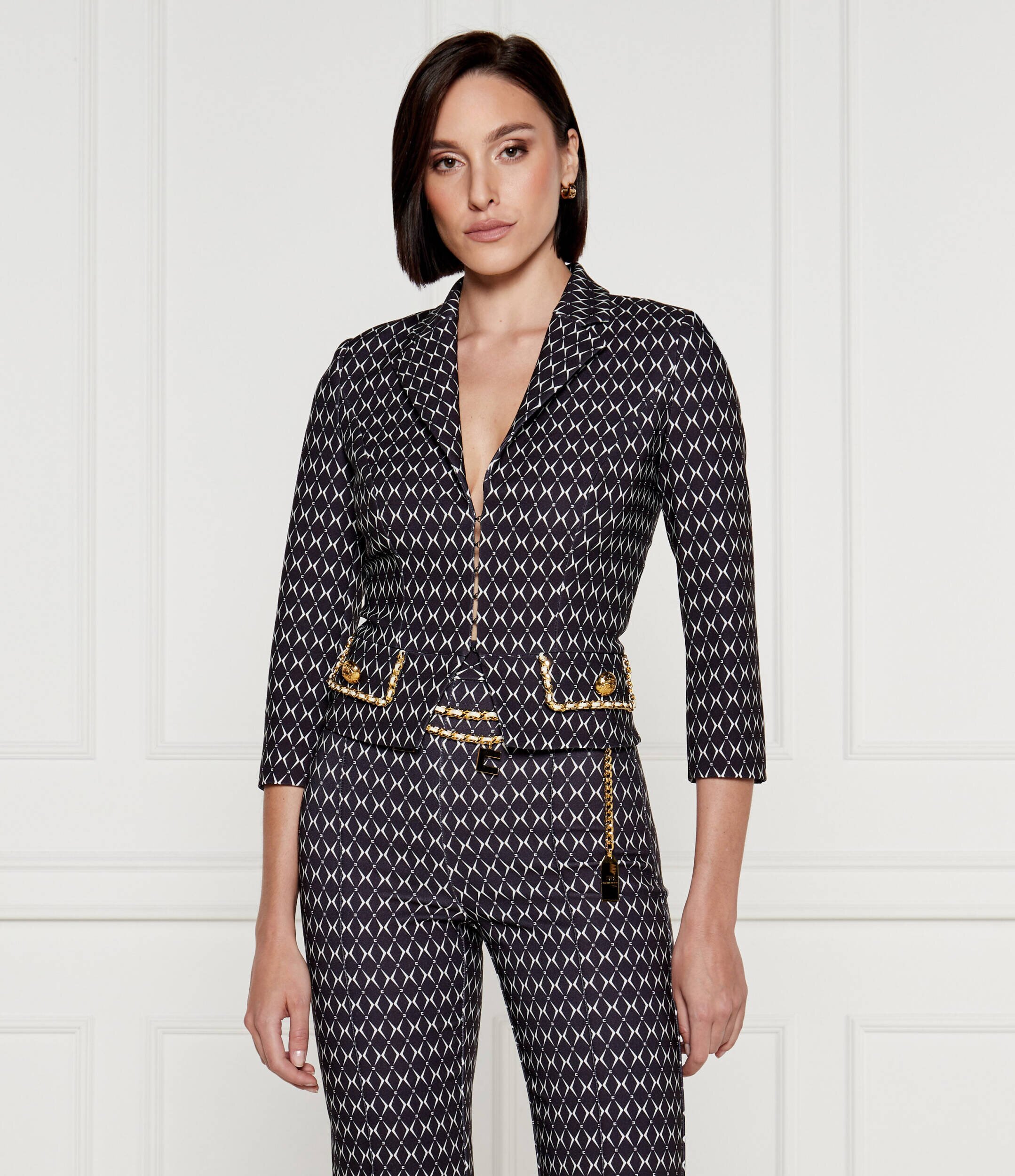 Elisabetta Franchi Jachetă | Slim Fit