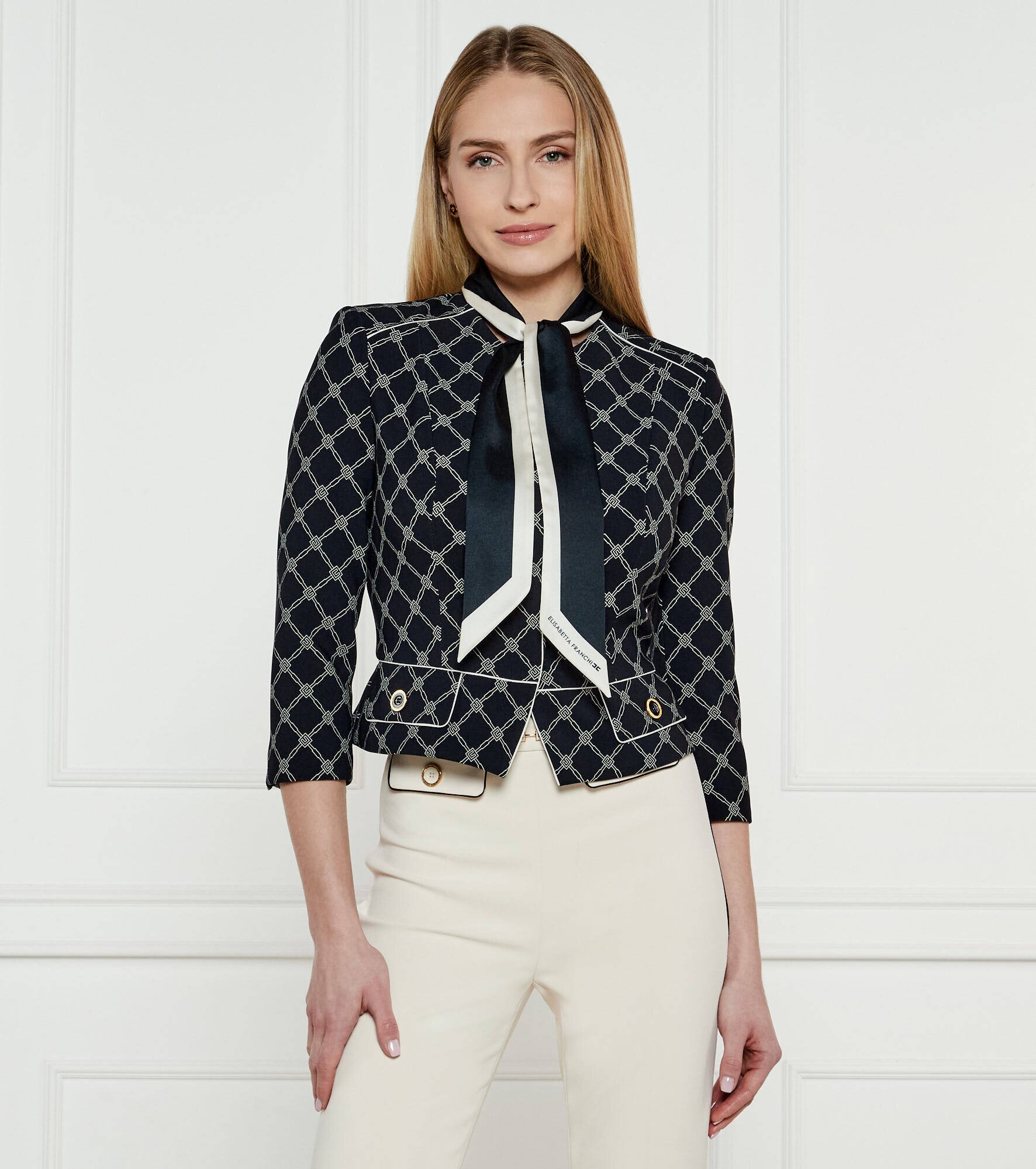 Elisabetta Franchi Jachetă | Slim Fit