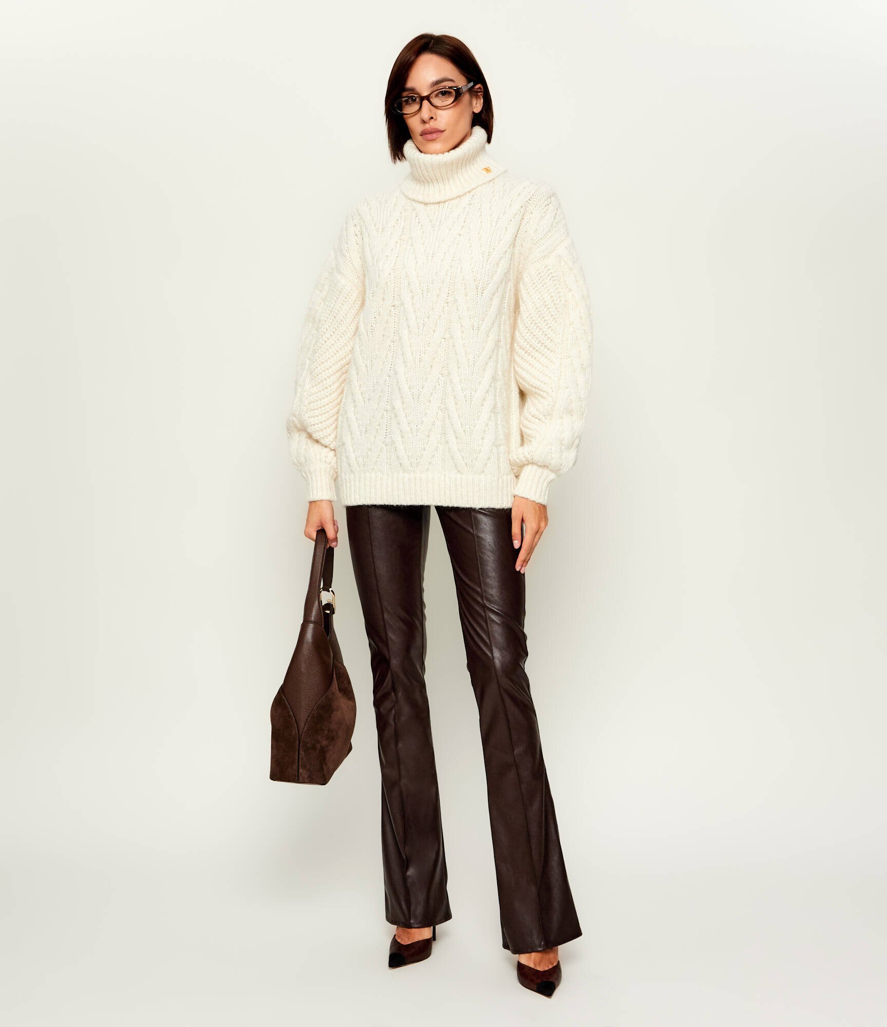 Elisabetta Franchi Maletă | Loose fit