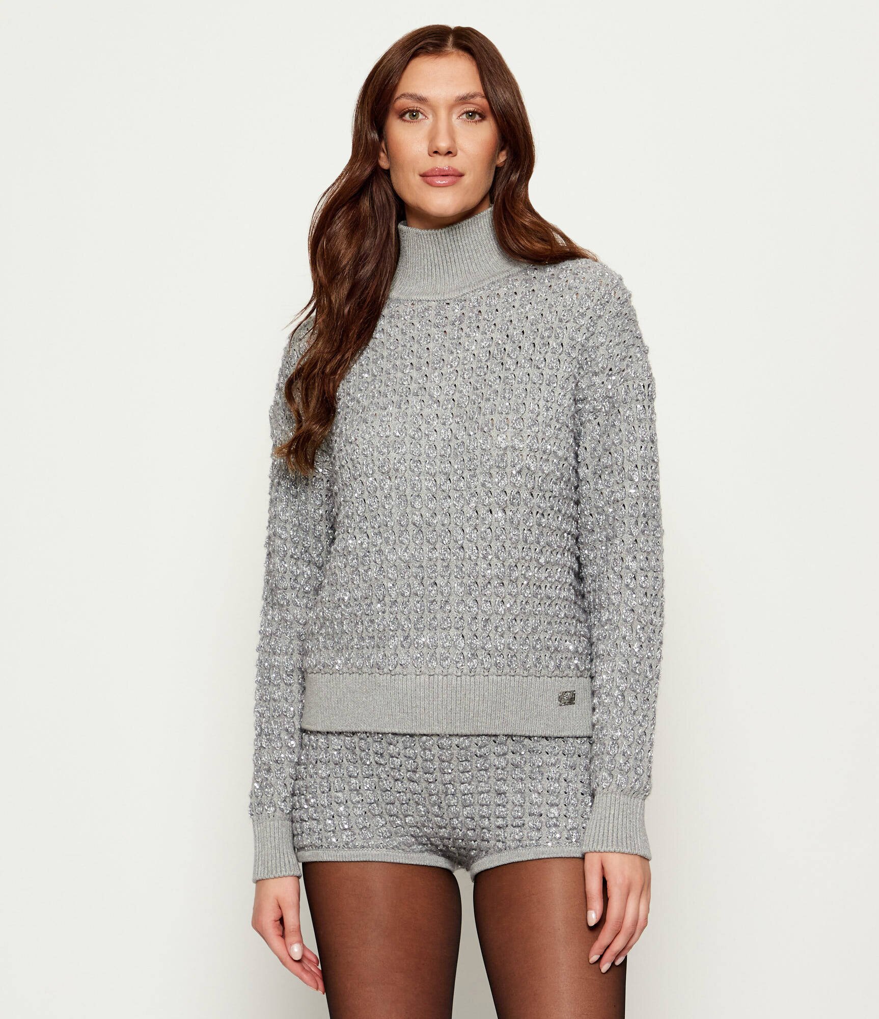 Elisabetta Franchi Maletă | regular fit cu adaos de lână