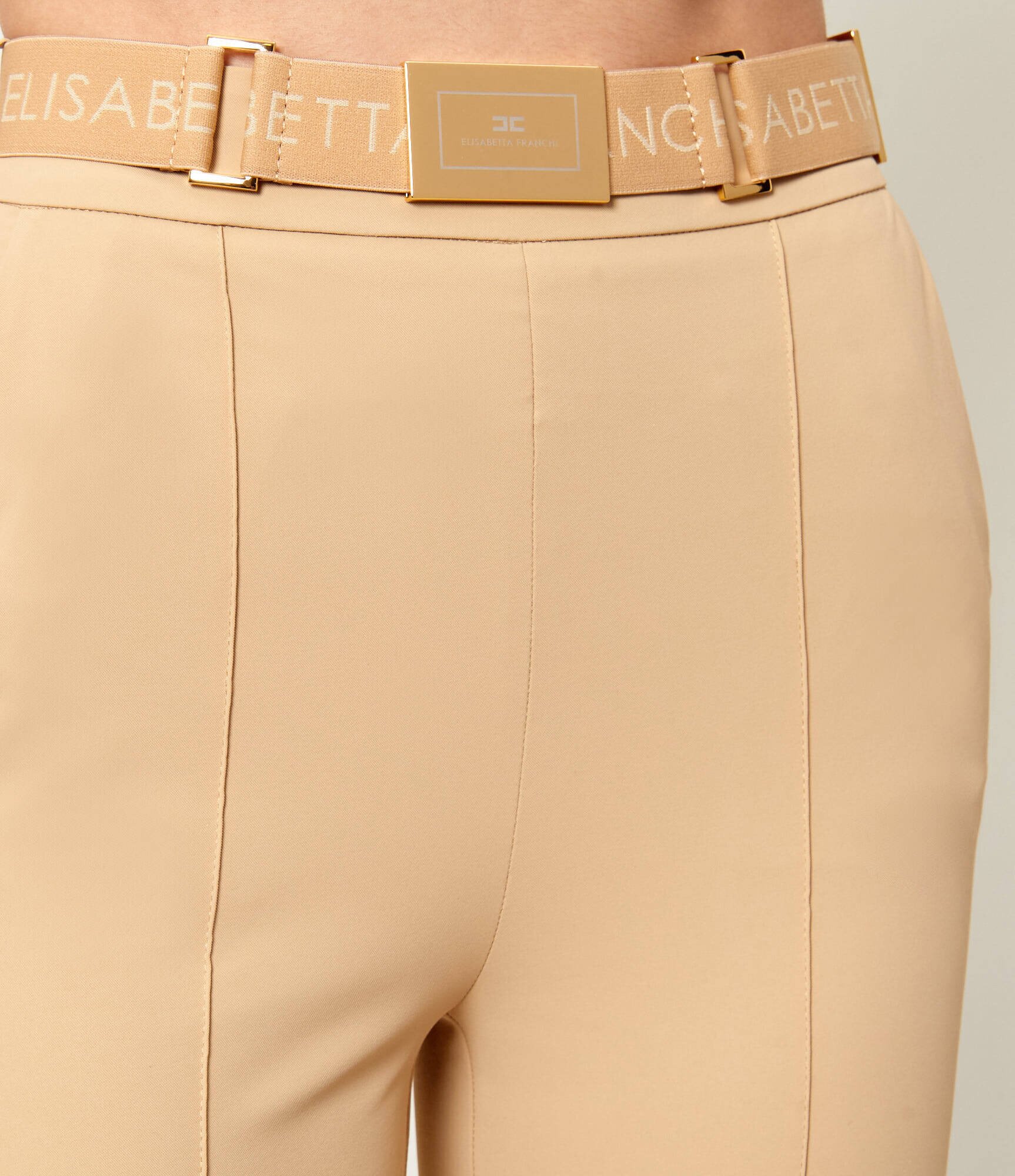 Elisabetta Franchi Pantaloni cu cordon | Slim Fit