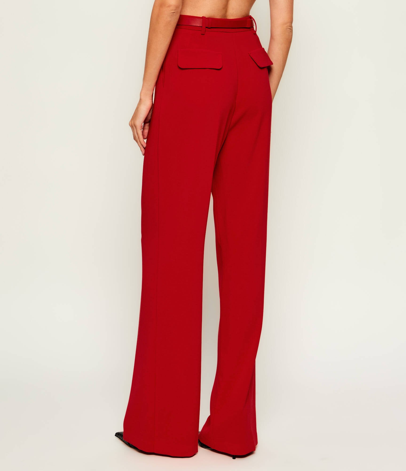 Elisabetta Franchi Pantaloni + curea | Relaxed fit