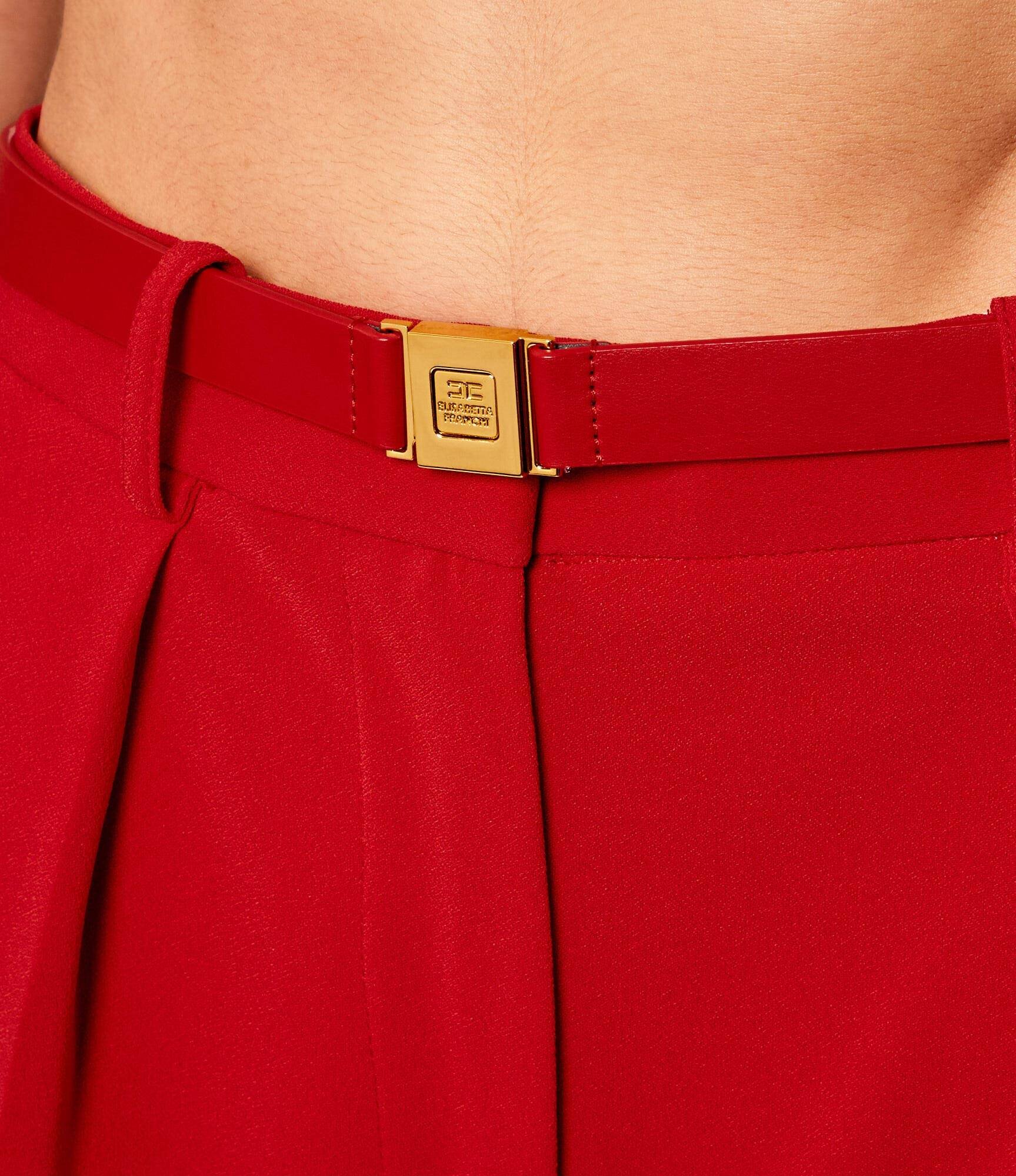 Elisabetta Franchi Pantaloni + curea | Relaxed fit
