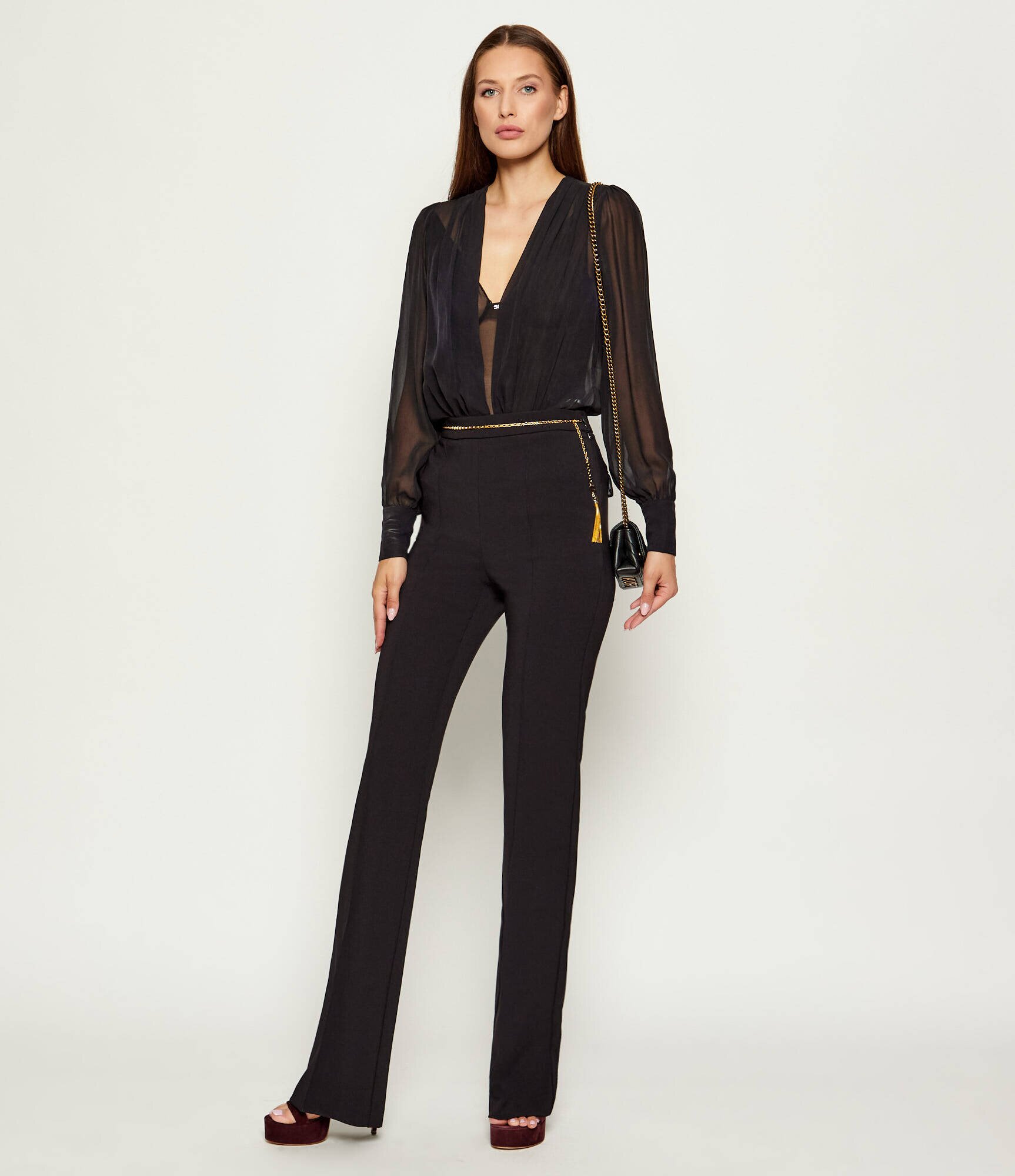 Elisabetta Franchi Pantaloni | flare fit