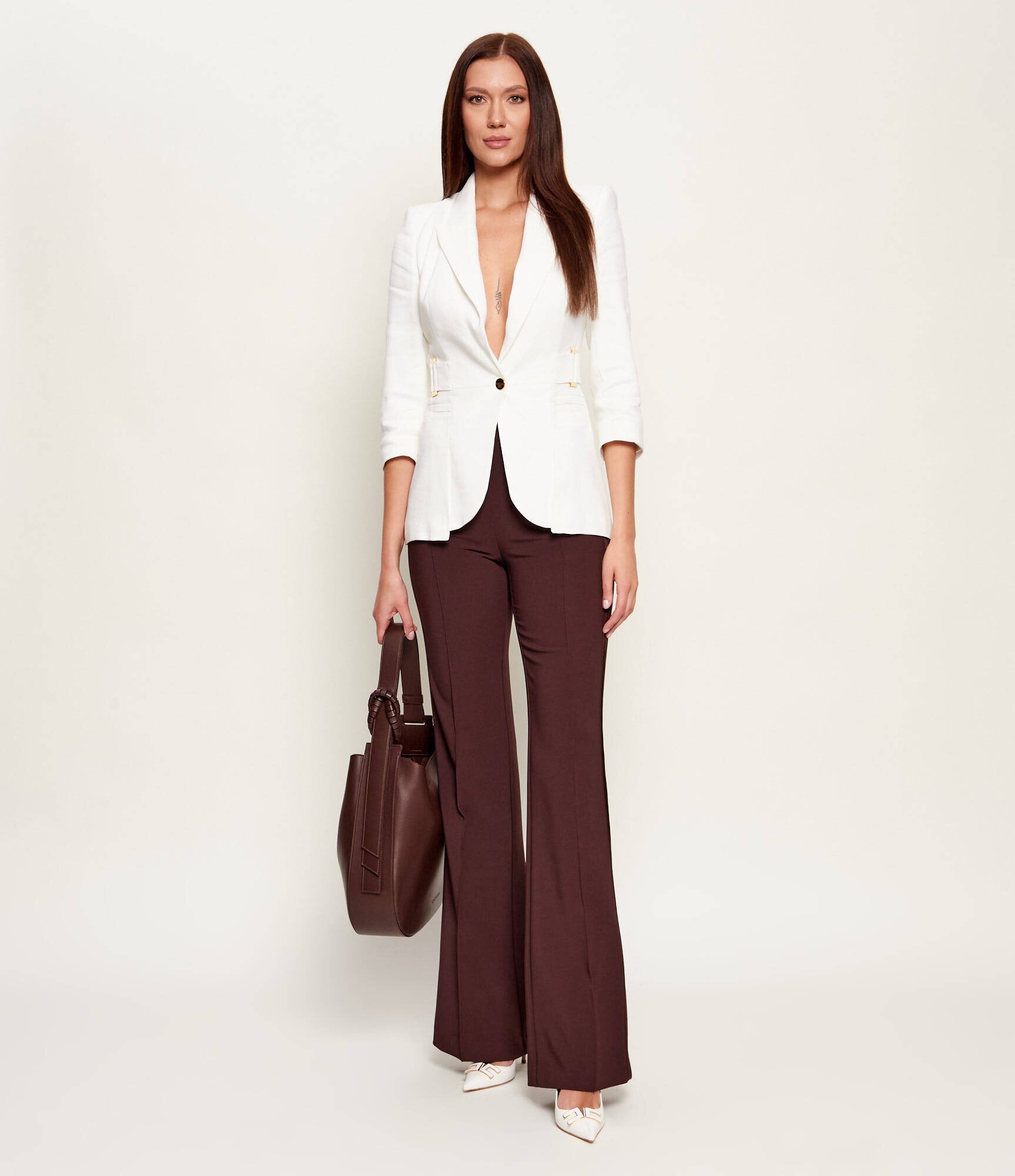 Elisabetta Franchi Pantaloni | flare fit