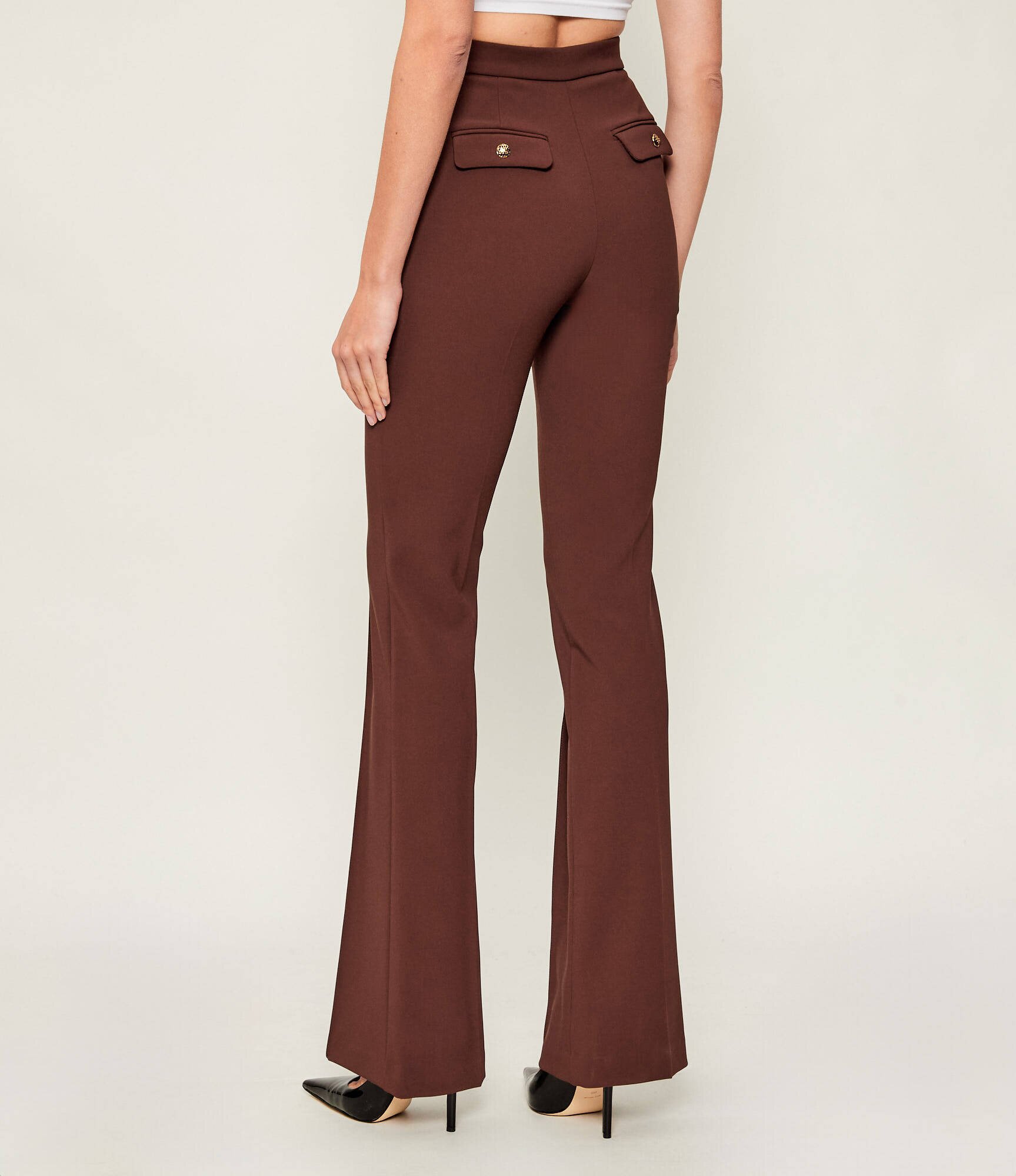 Elisabetta Franchi Pantaloni | flare fit
