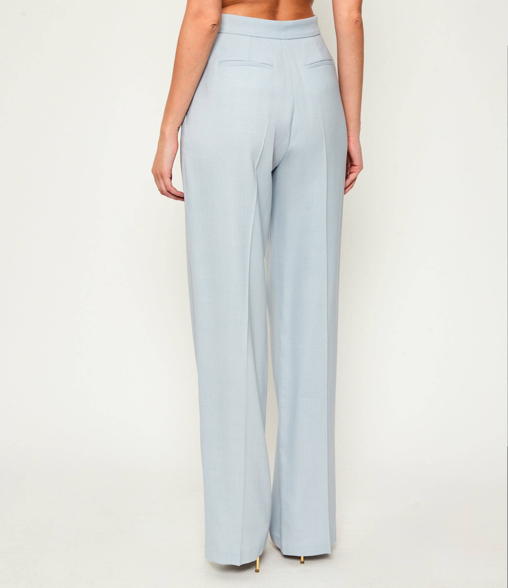 Elisabetta Franchi Pantaloni | Relaxed fit cu adaos de lână