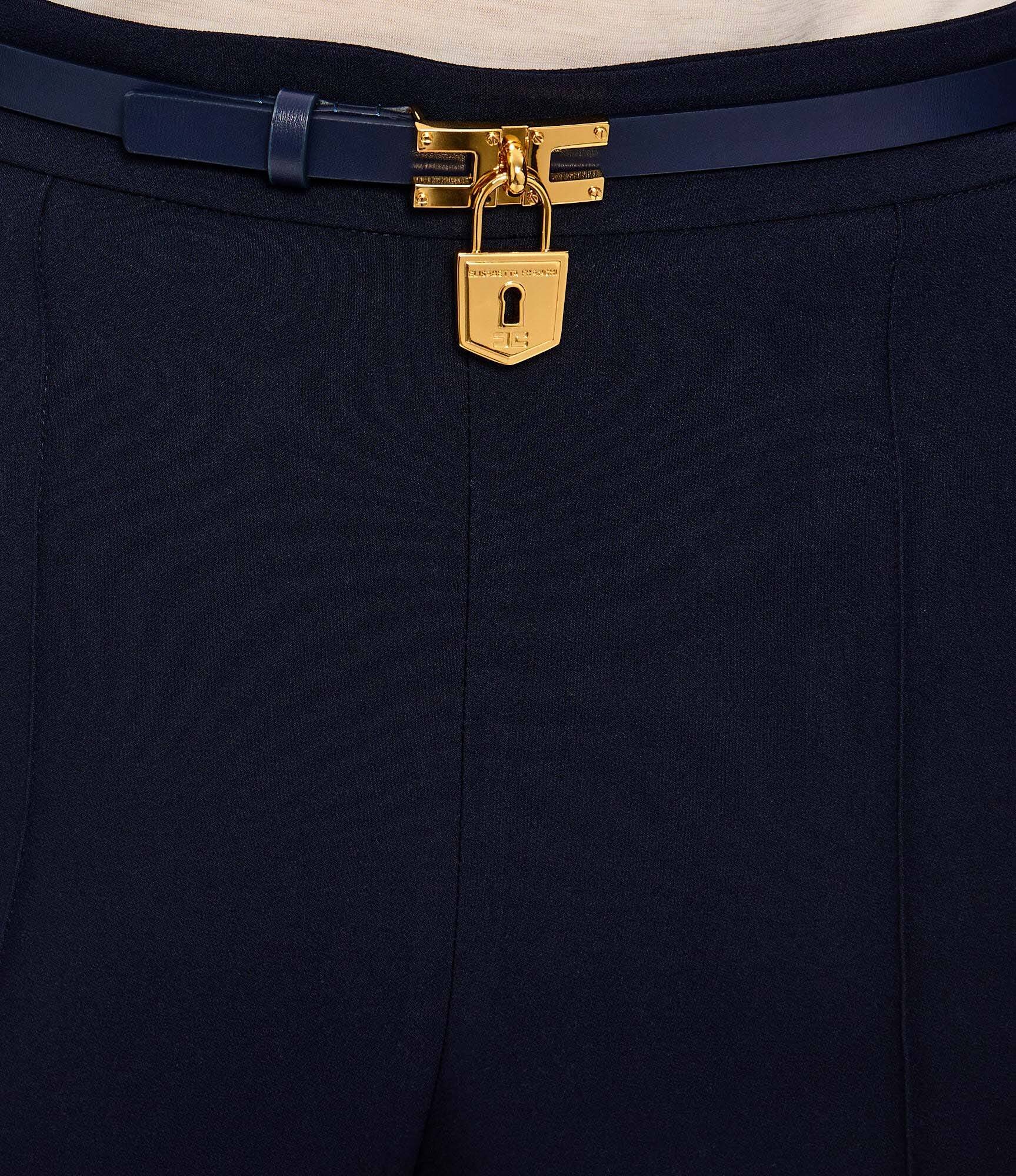 Elisabetta Franchi Pantaloni scurți + curea | Slim Fit