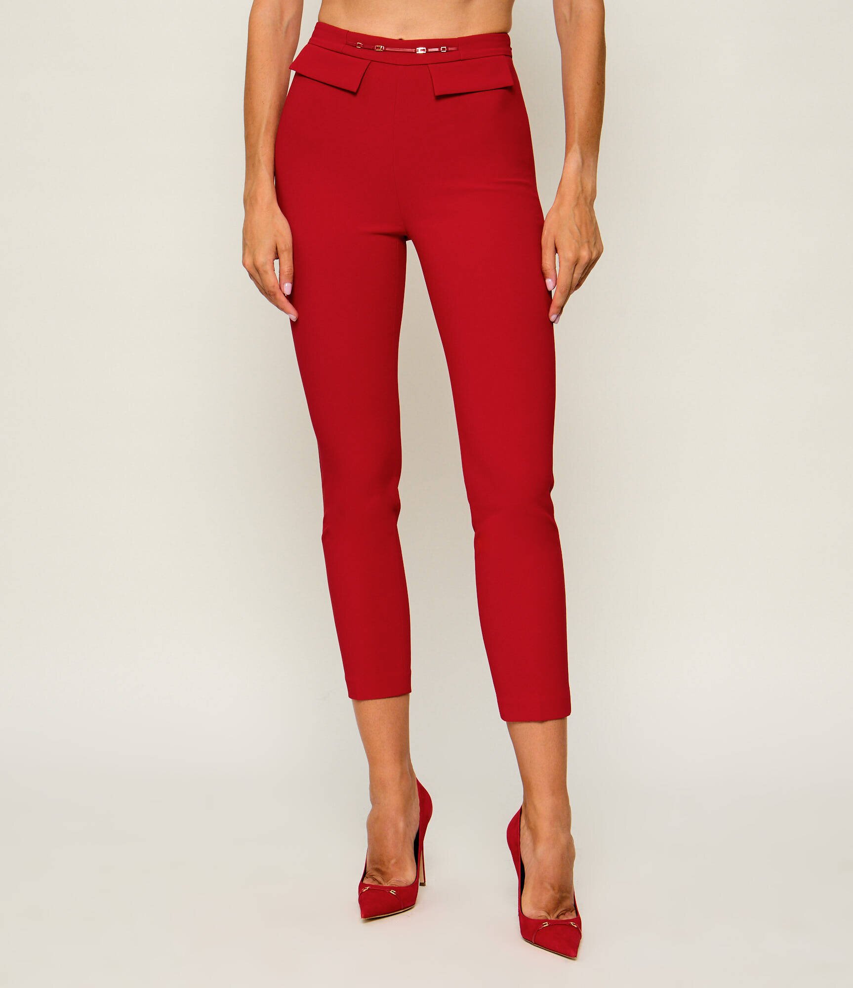 Elisabetta Franchi Pantaloni țigarete | Slim Fit