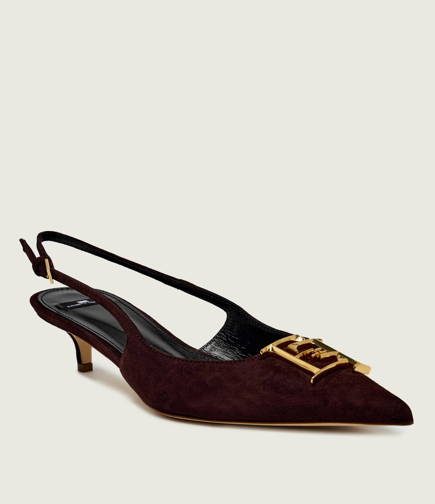 Elisabetta Franchi Pantofi | piele întoarsă