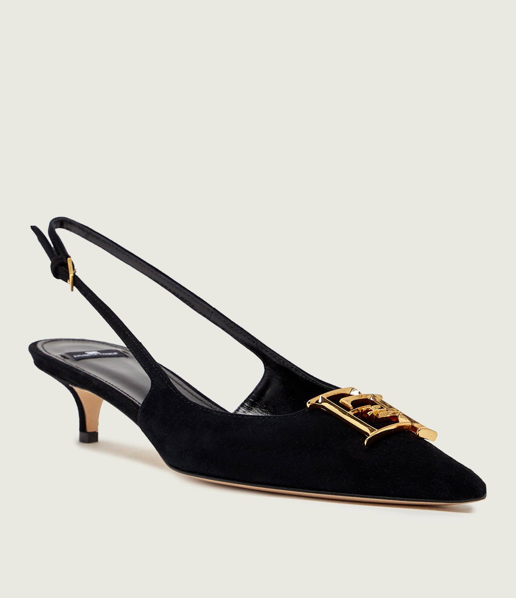 Elisabetta Franchi Pantofi | piele întoarsă