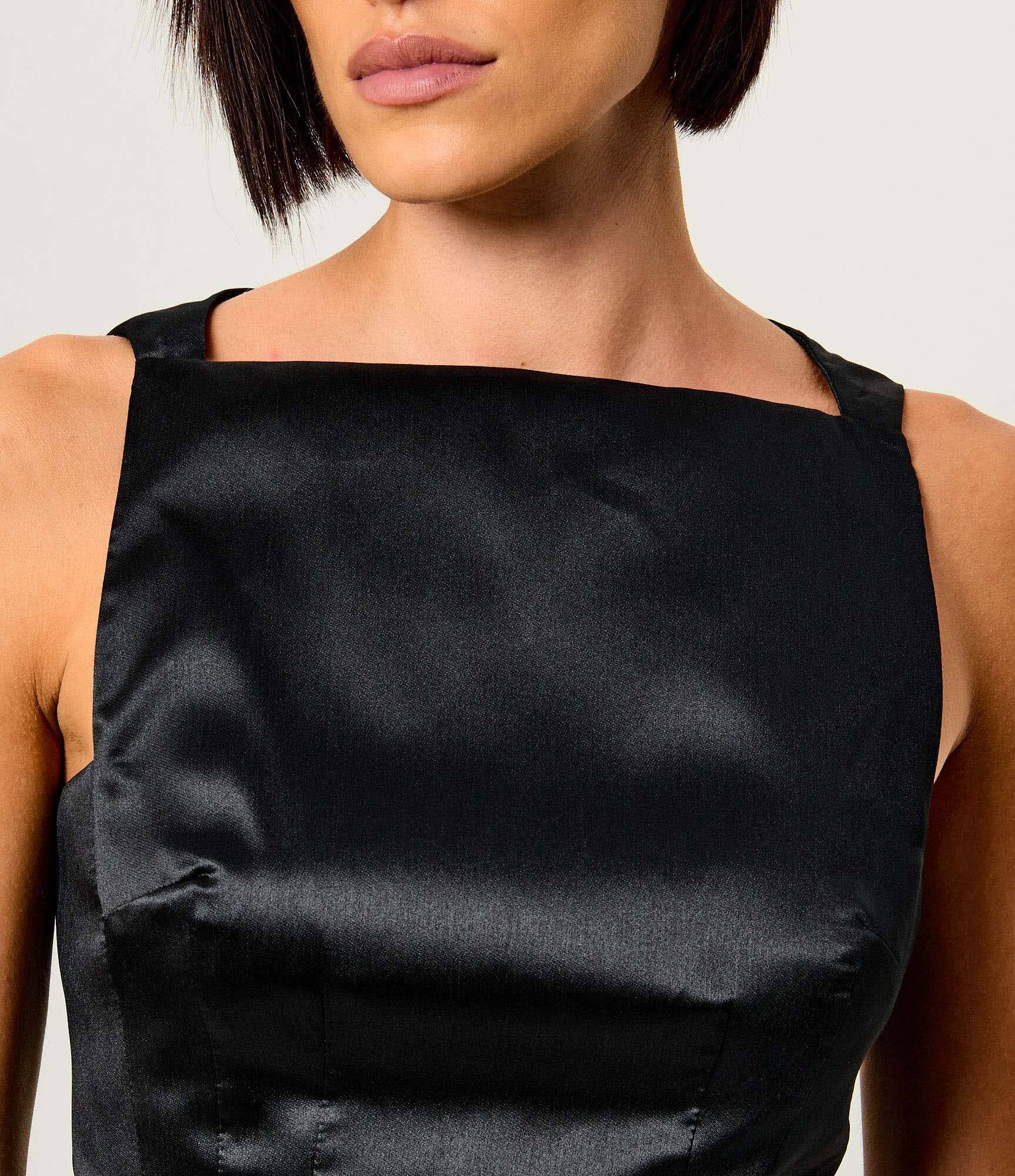 Elisabetta Franchi Rochie cu adaos de mătase