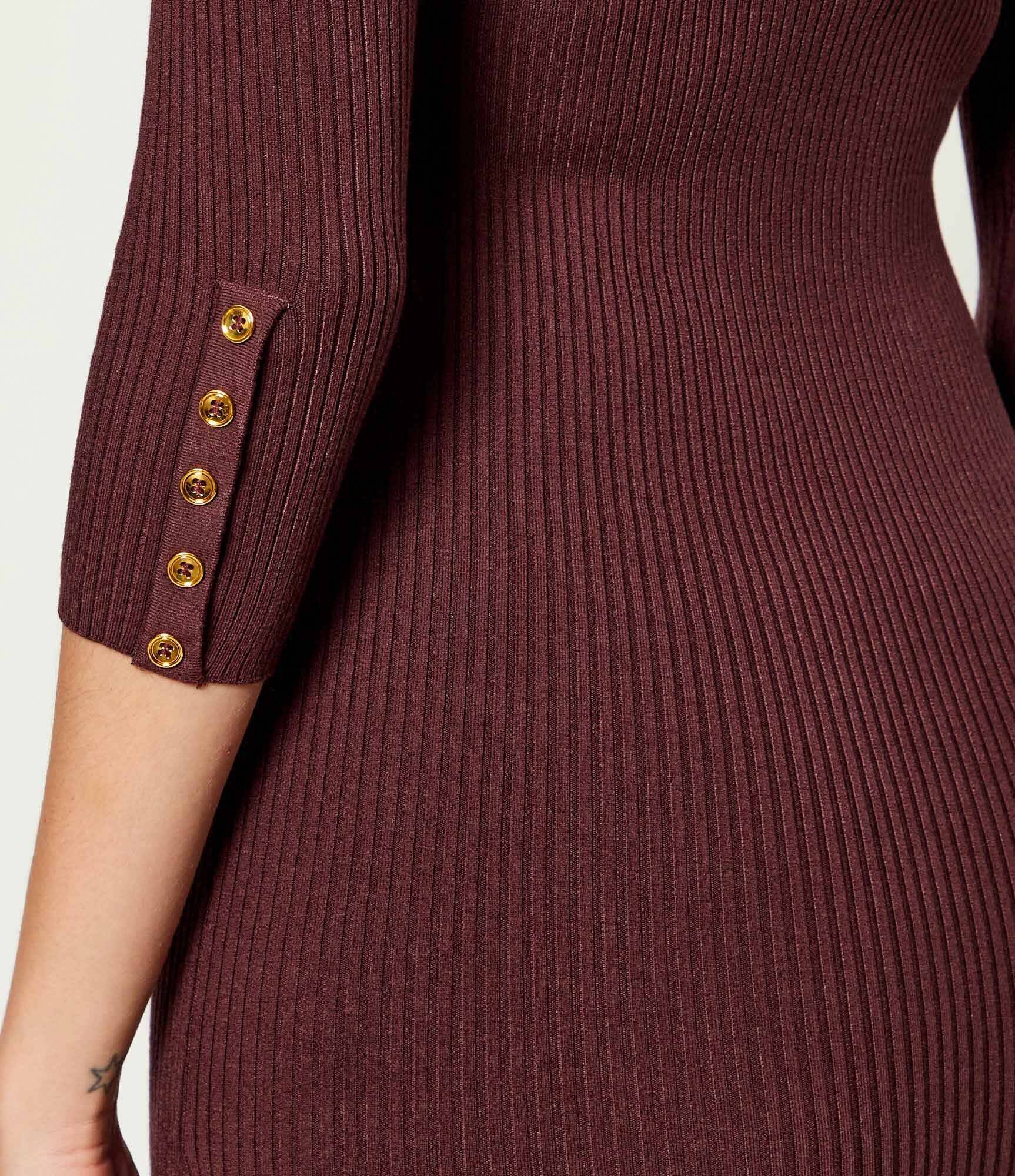 Elisabetta Franchi Rochie cu adaos de mătase