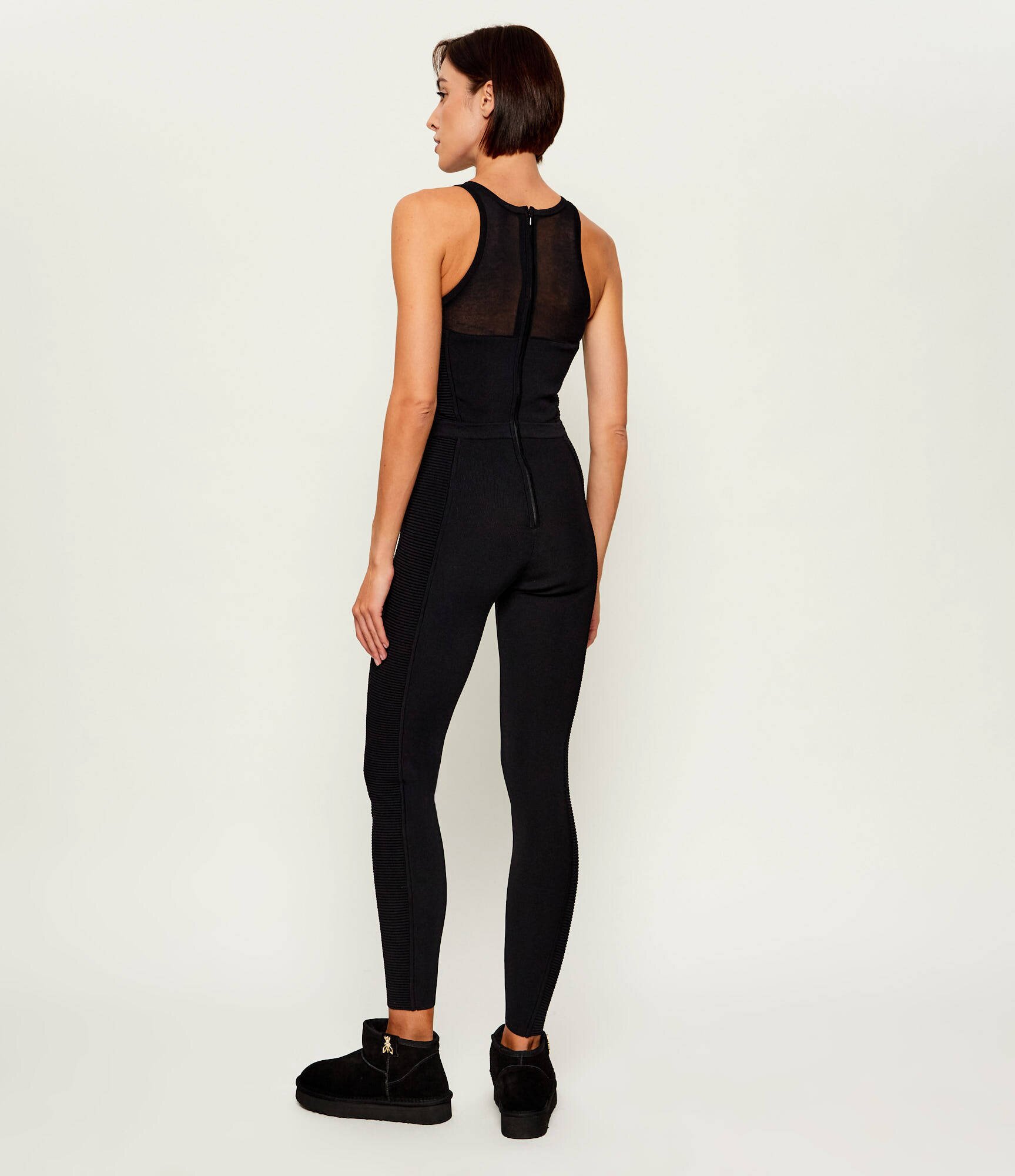 Elisabetta Franchi Salopetă | Slim Fit cu adaos de mătase