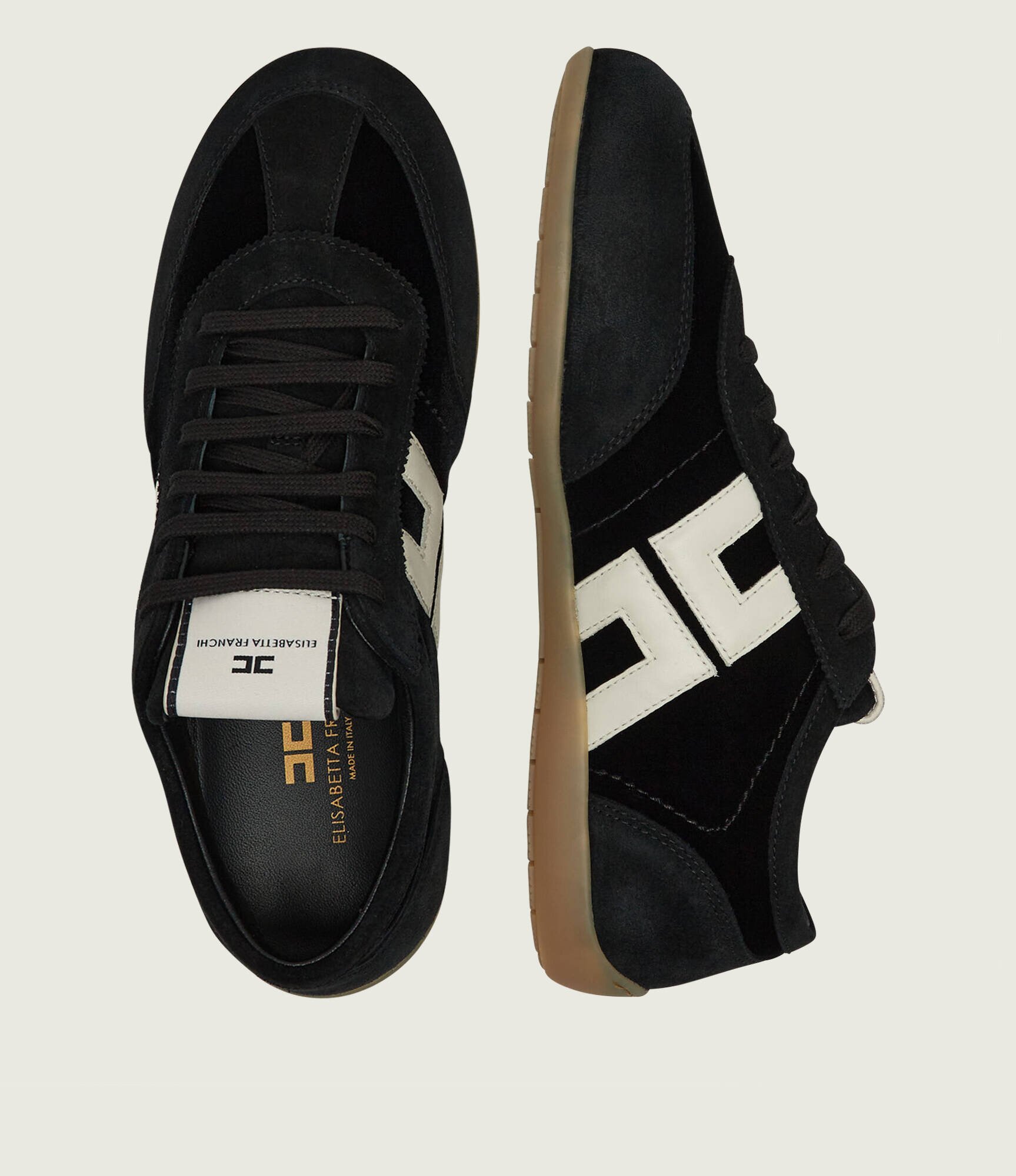 Elisabetta Franchi Sneakers | piele întoarsă
