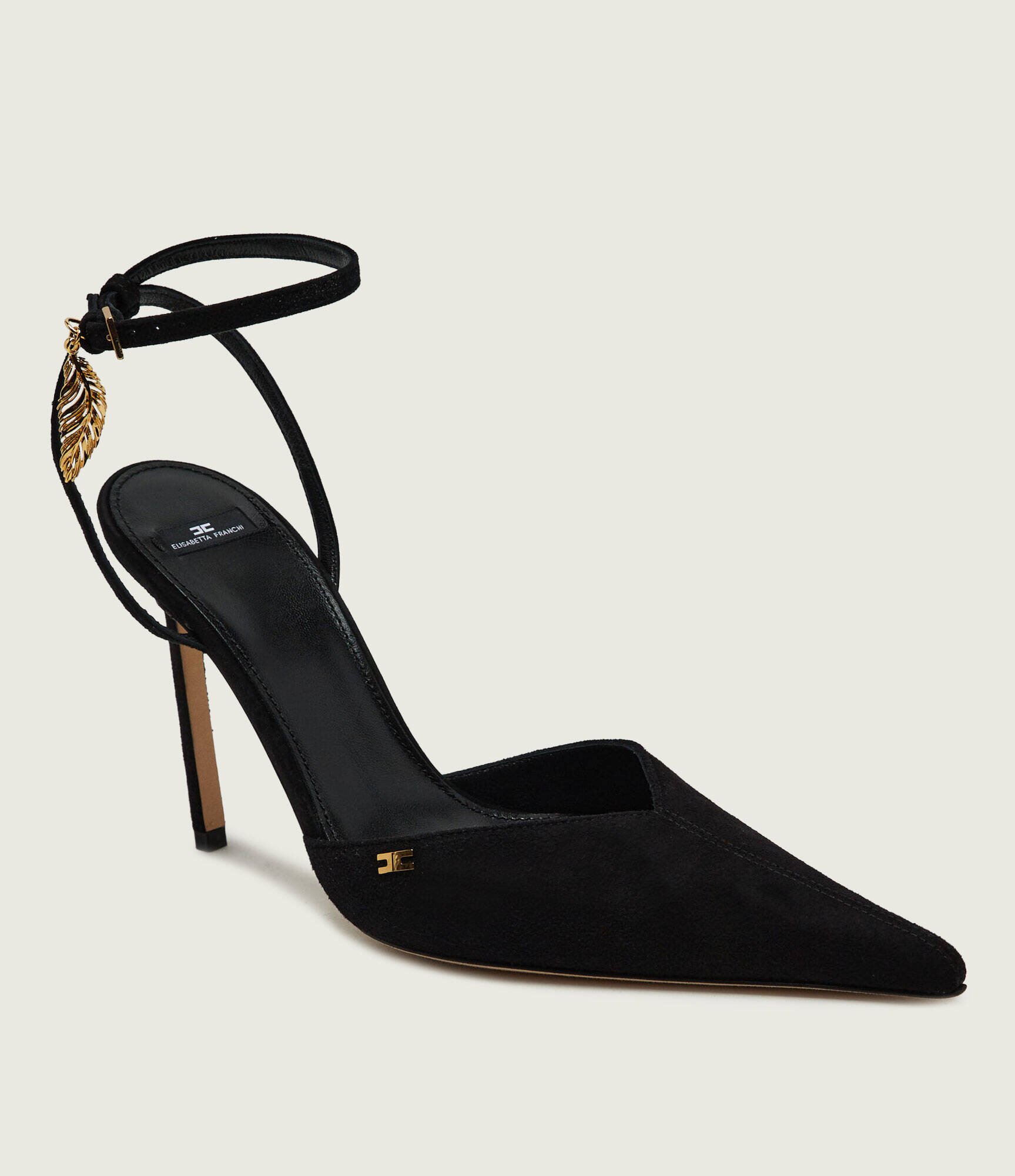 Elisabetta Franchi Tocuri | piele întoarsă