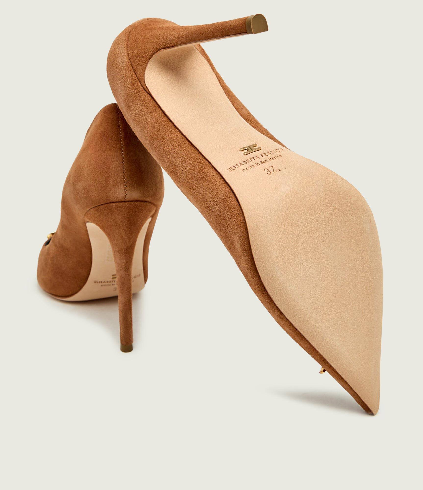 Elisabetta Franchi Tocuri | piele întoarsă