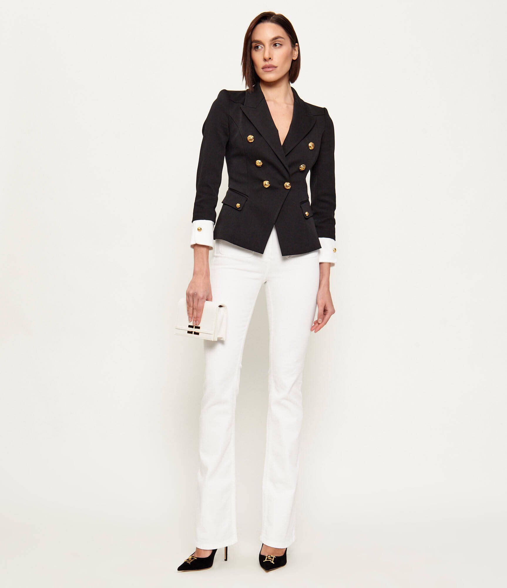 Elisabetta Franchi Tocuri | piele întoarsă