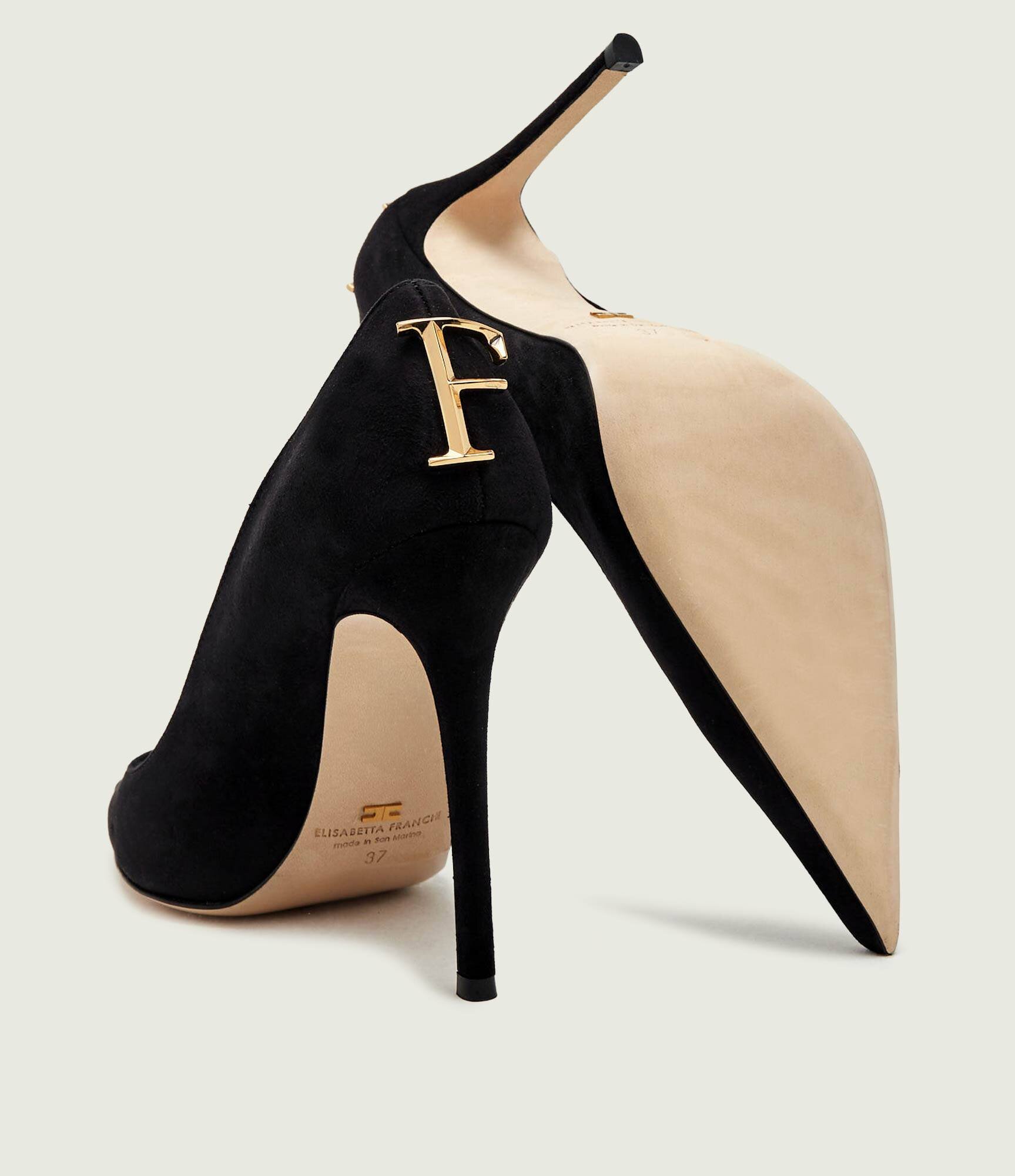 Elisabetta Franchi Tocuri | piele întoarsă