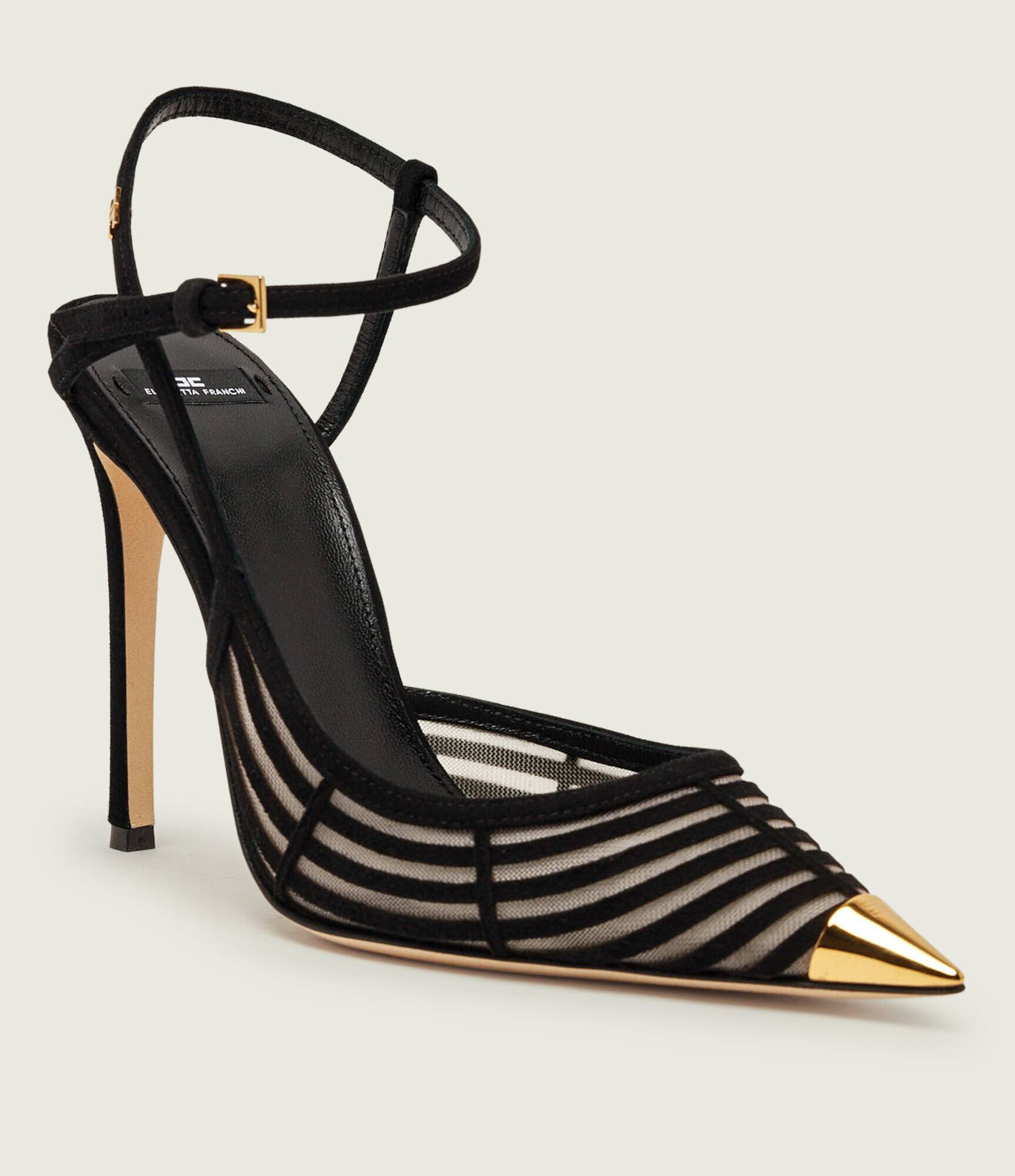 Elisabetta Franchi Tocuri | piele întoarsă