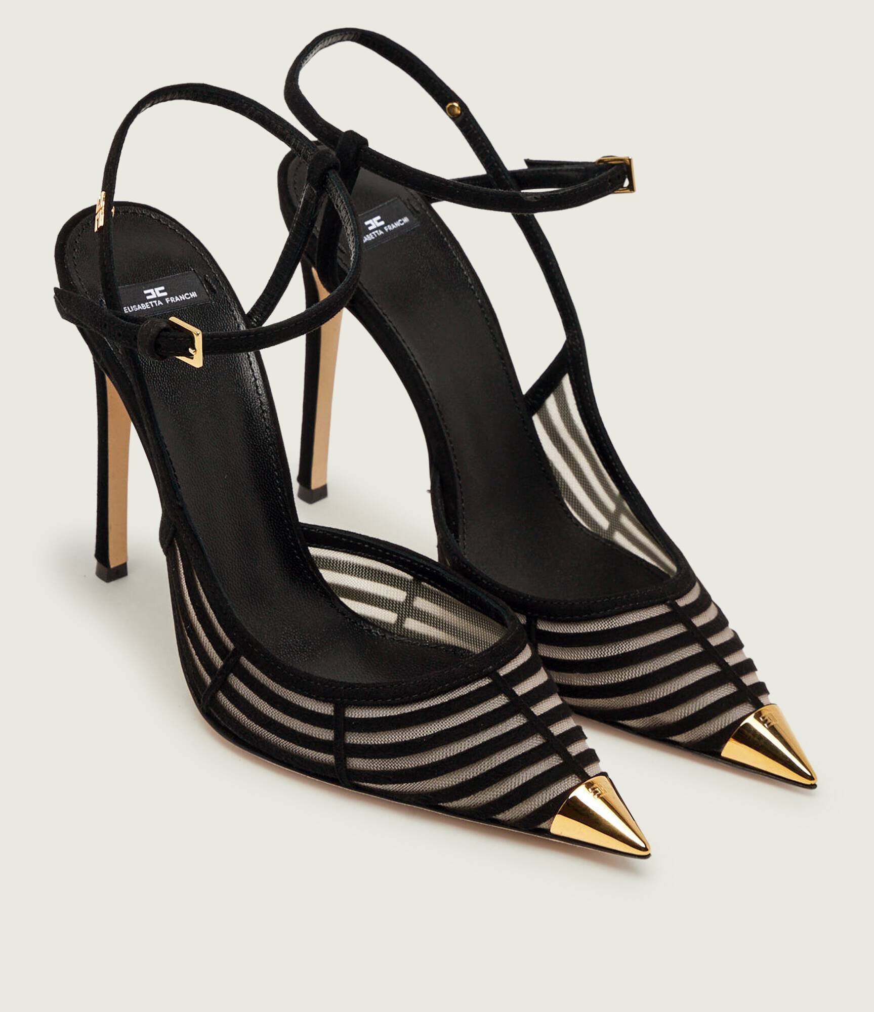 Elisabetta Franchi Tocuri | piele întoarsă