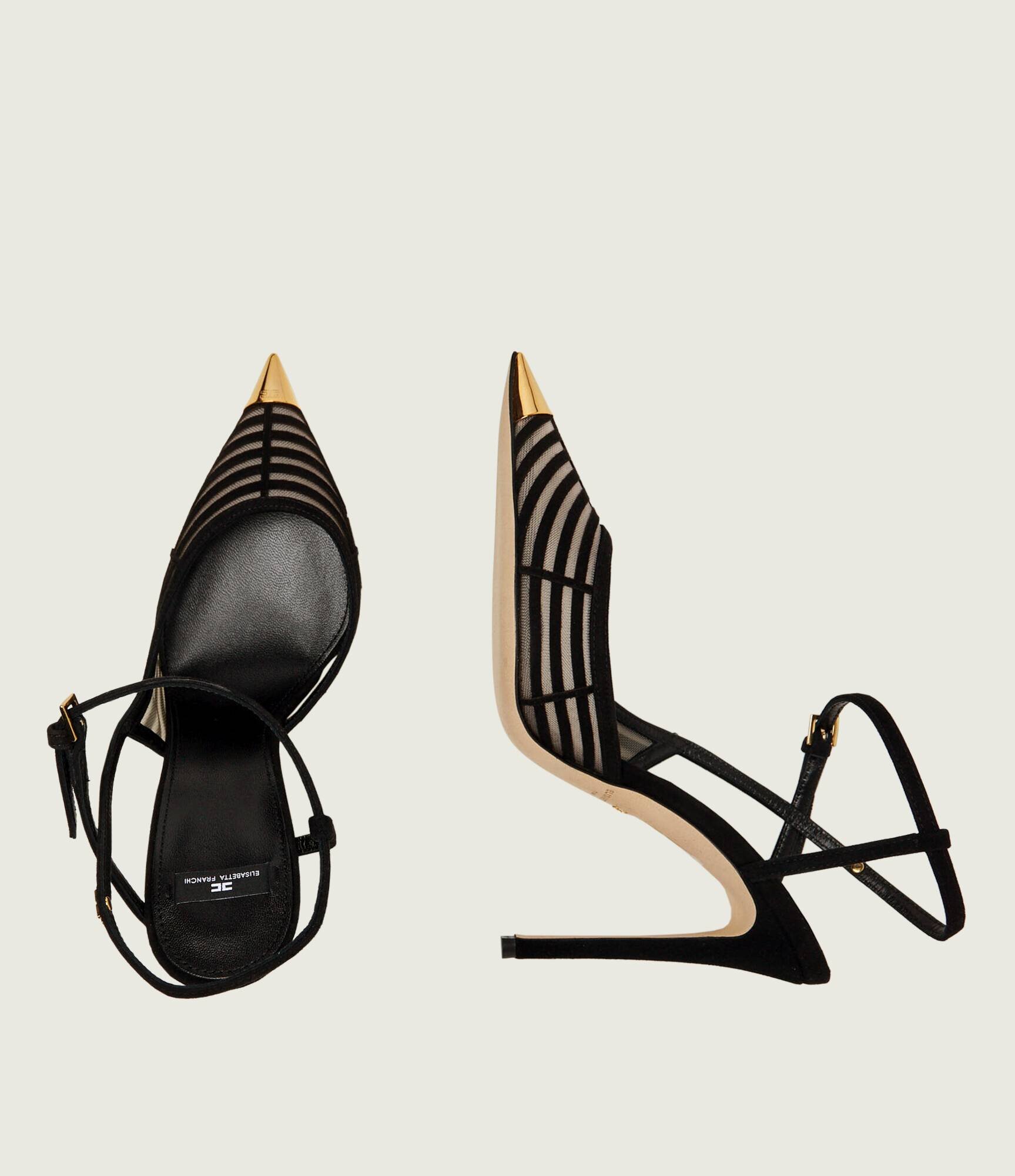 Elisabetta Franchi Tocuri | piele întoarsă