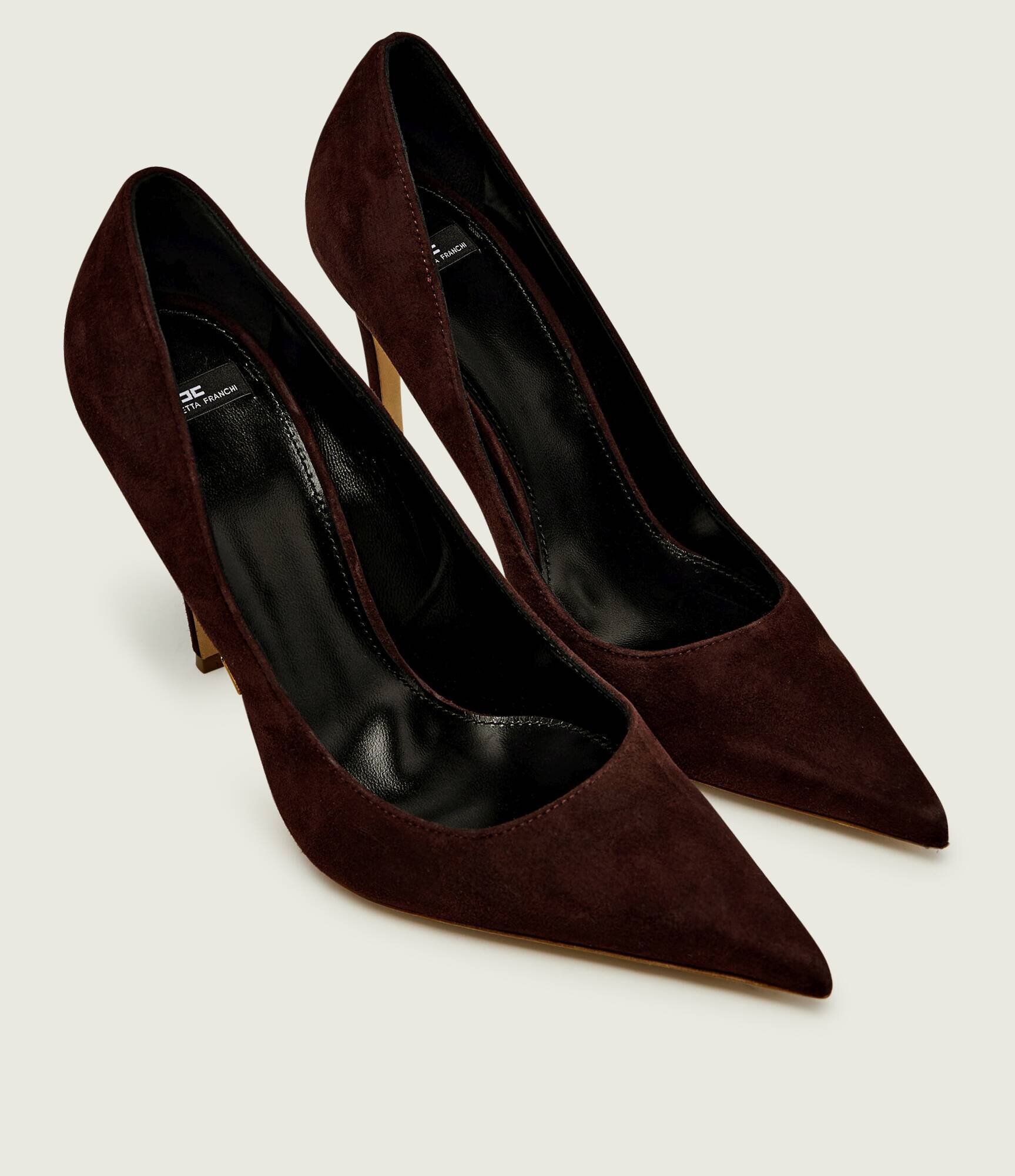 Elisabetta Franchi Tocuri | piele întoarsă