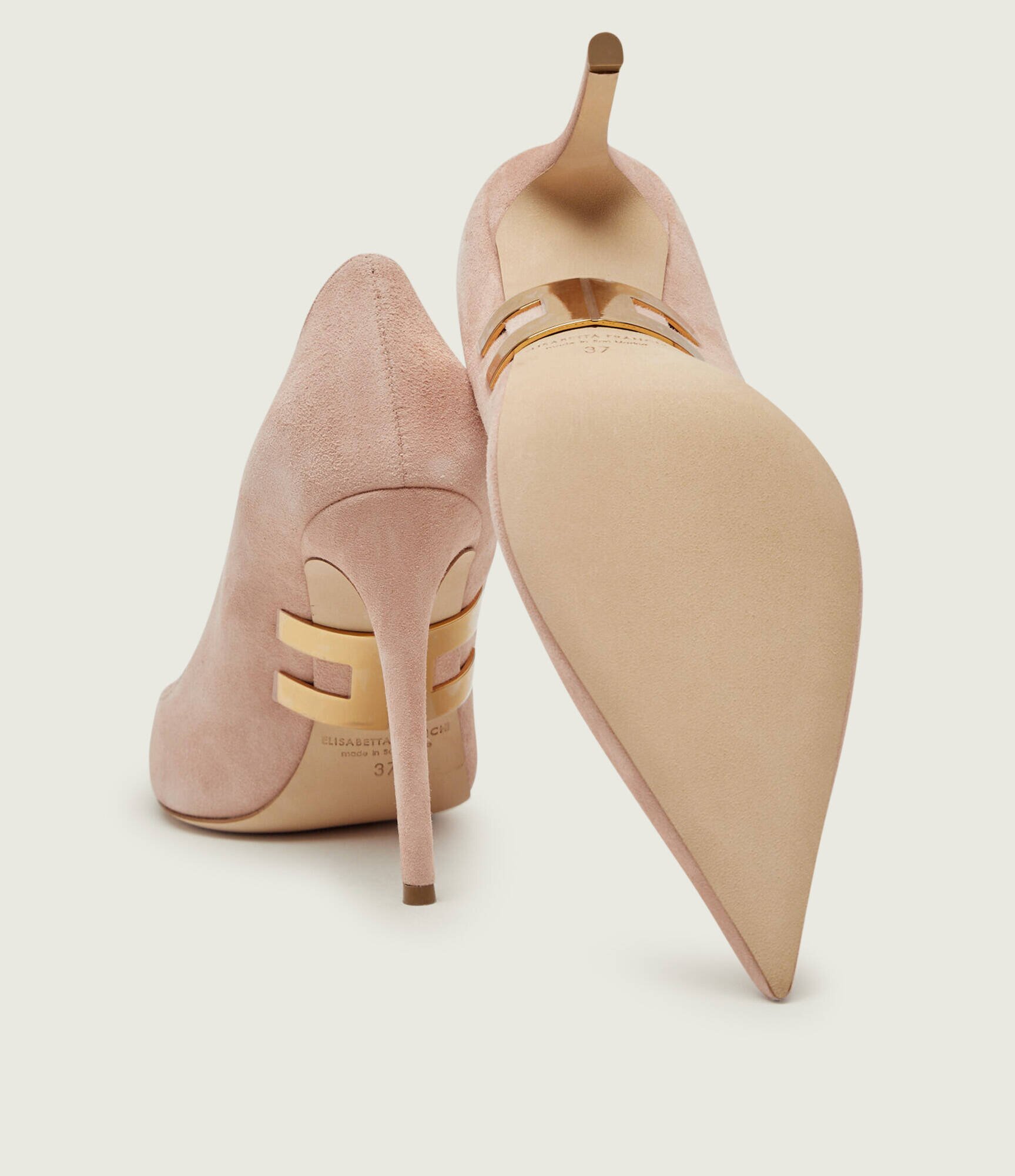 Elisabetta Franchi Tocuri | piele întoarsă