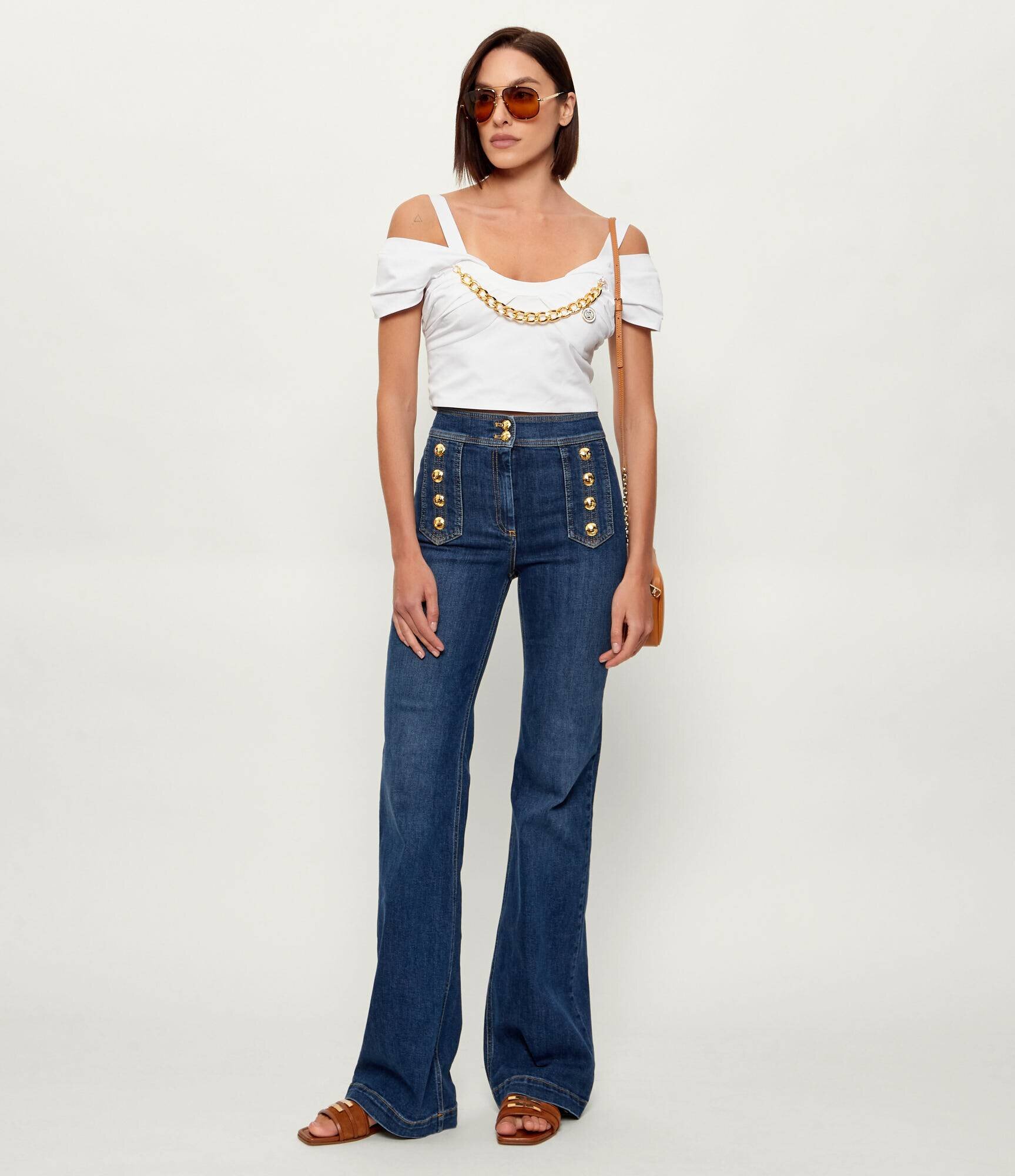 Elisabetta Franchi Top | Cropped Fit