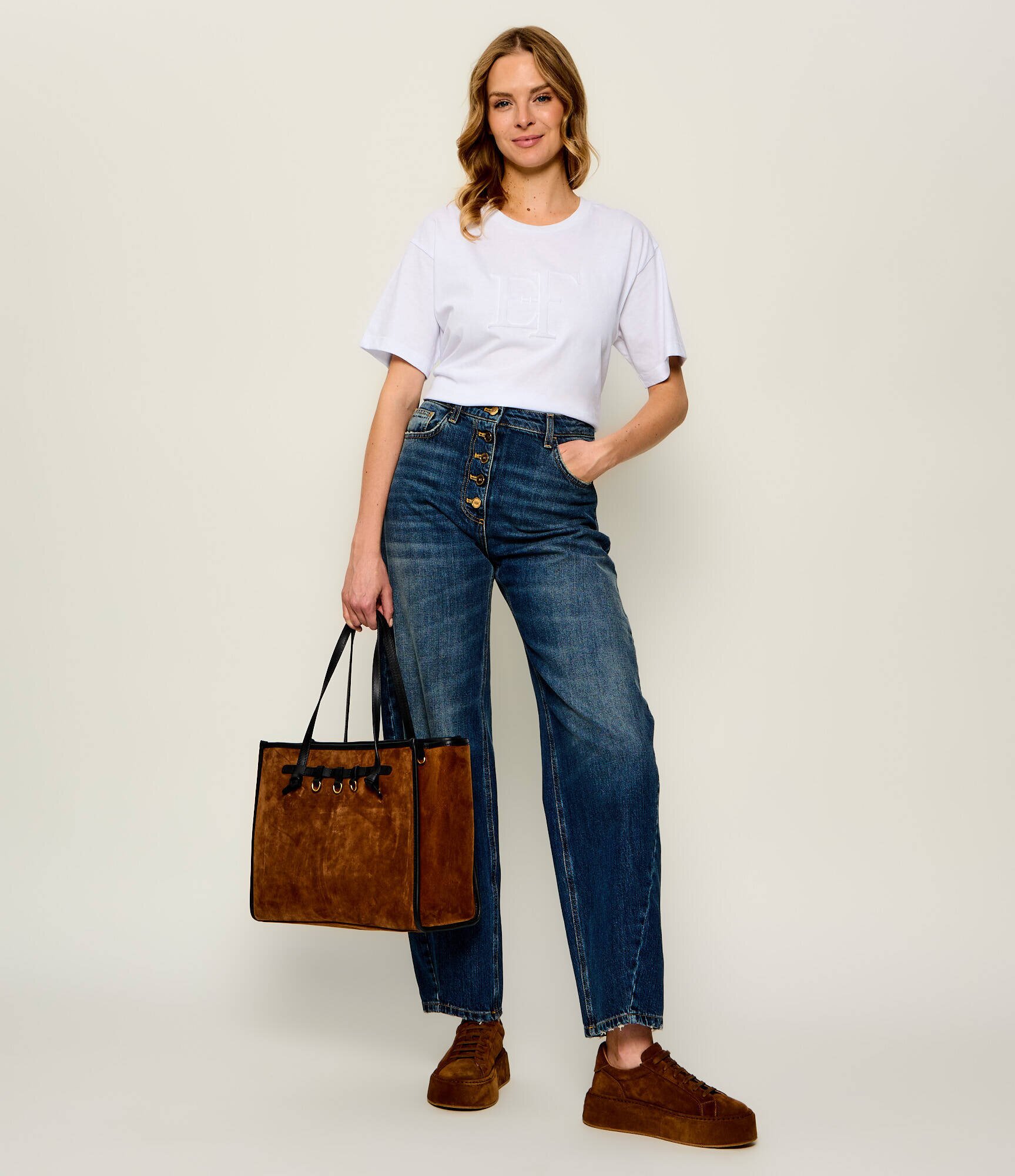 Elisabetta Franchi Tricou | Loose fit