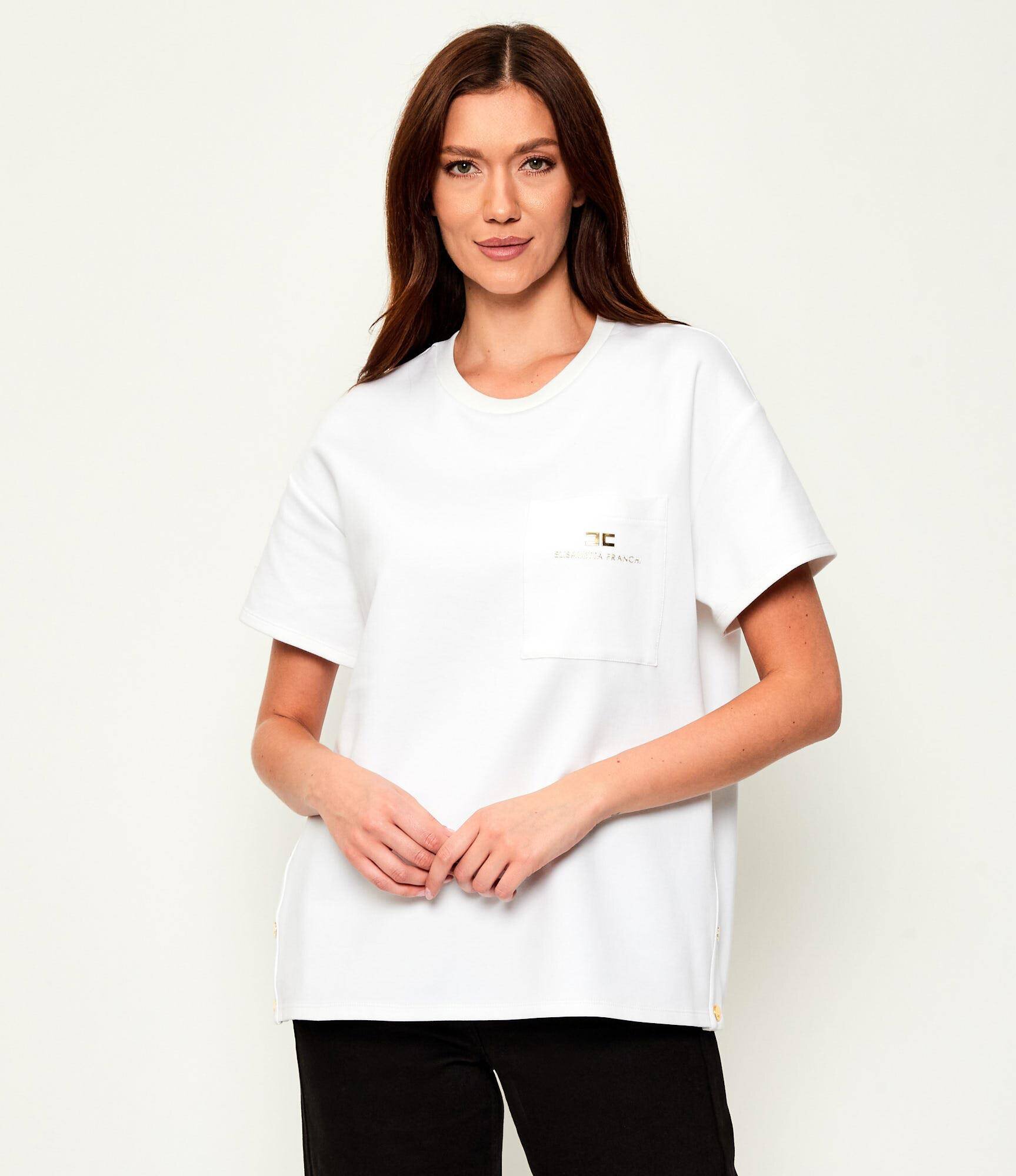 Elisabetta Franchi Tricou | Loose fit