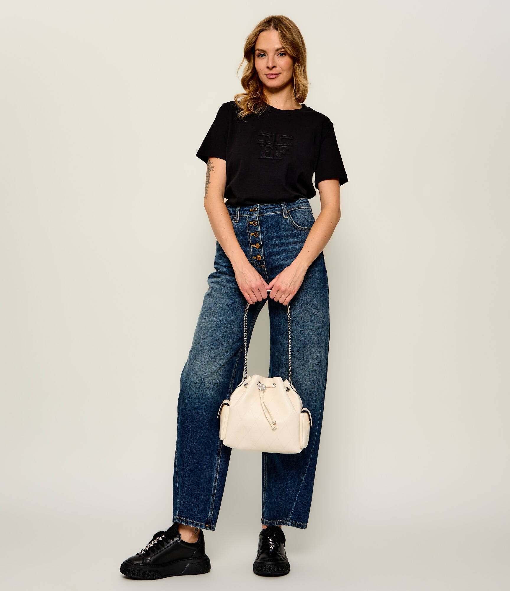 Elisabetta Franchi Tricou | Oversize fit
