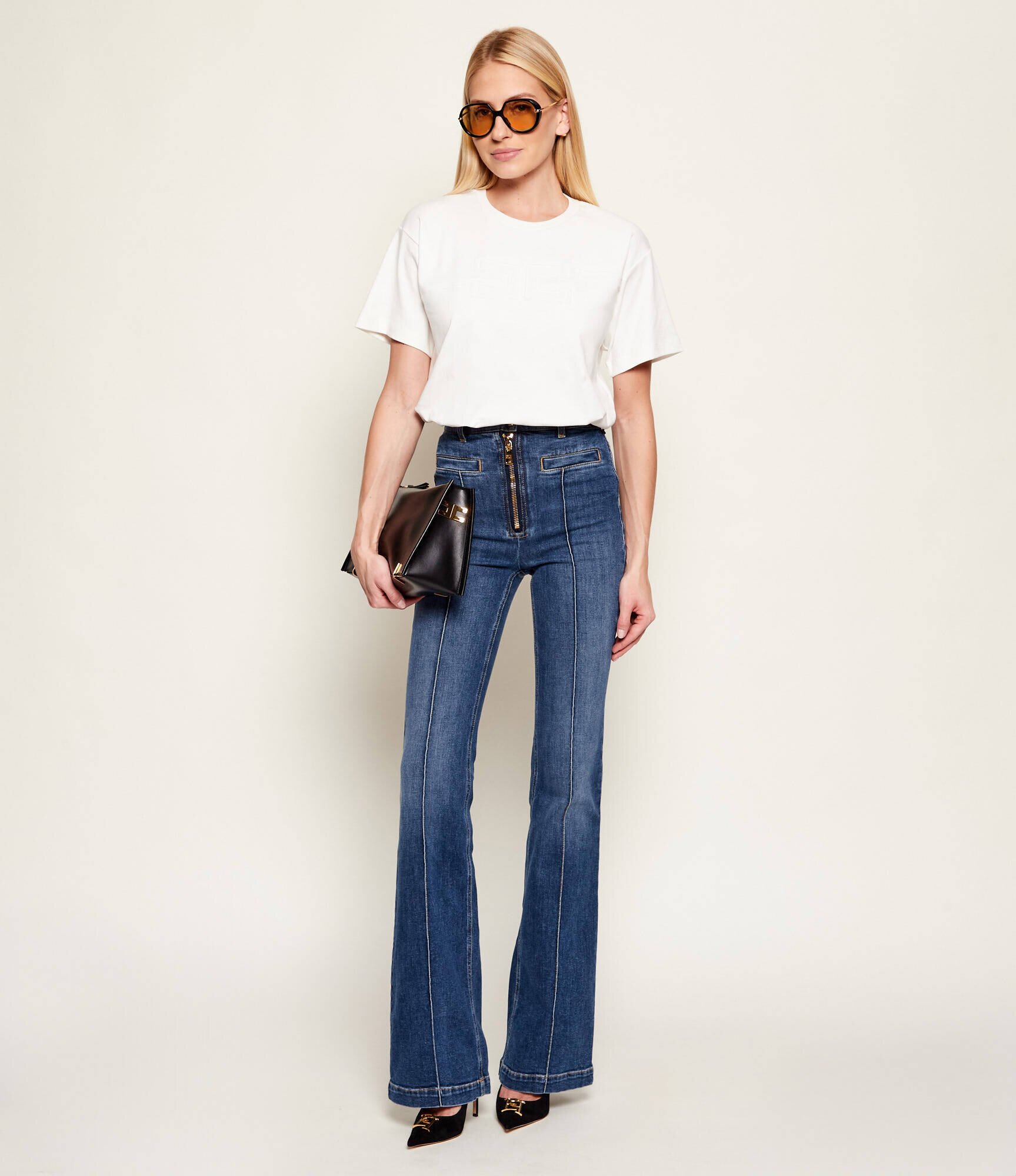 Elisabetta Franchi Tricou | regular fit