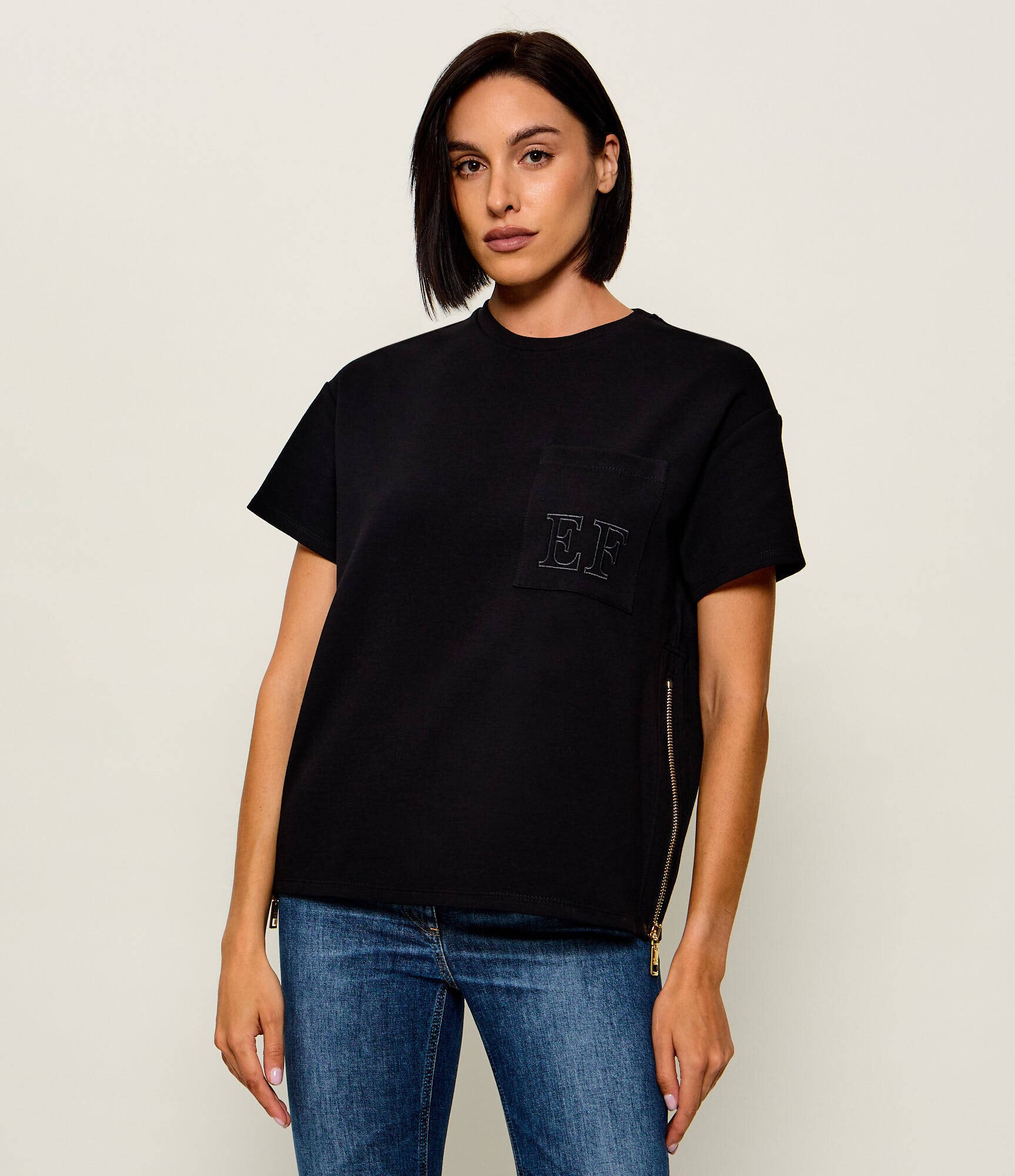 Elisabetta Franchi Tricou | Relaxed fit
