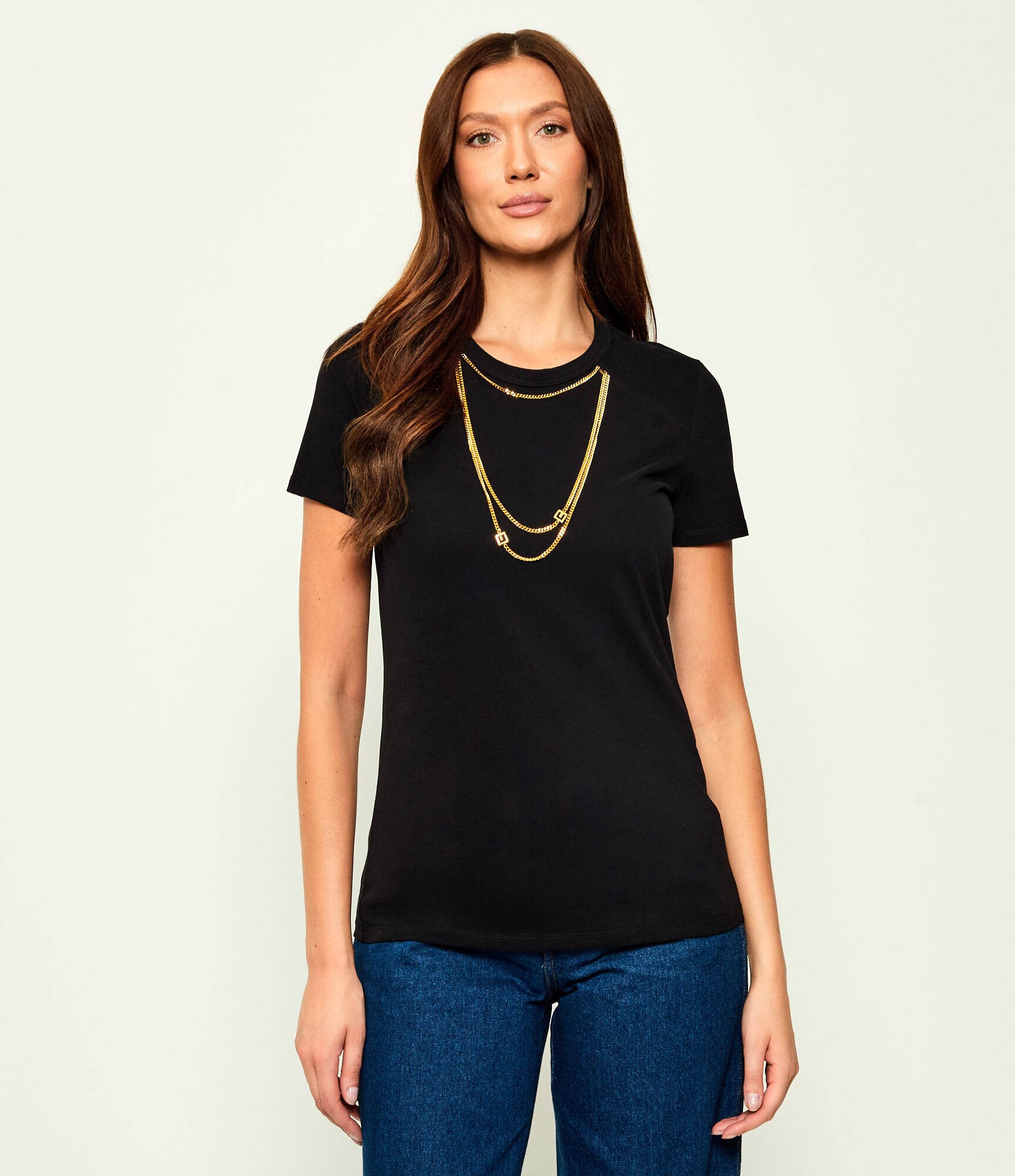 Elisabetta Franchi Tricou | Slim Fit