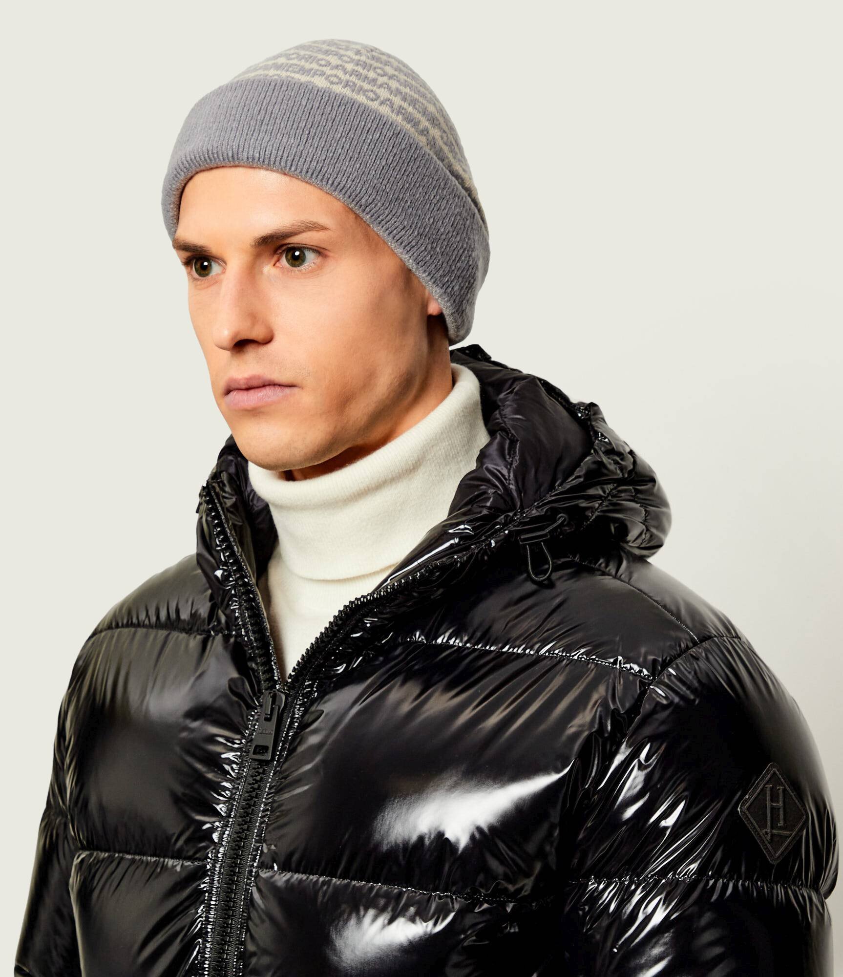 Emporio Armani Căciulă cu adaos de lână
