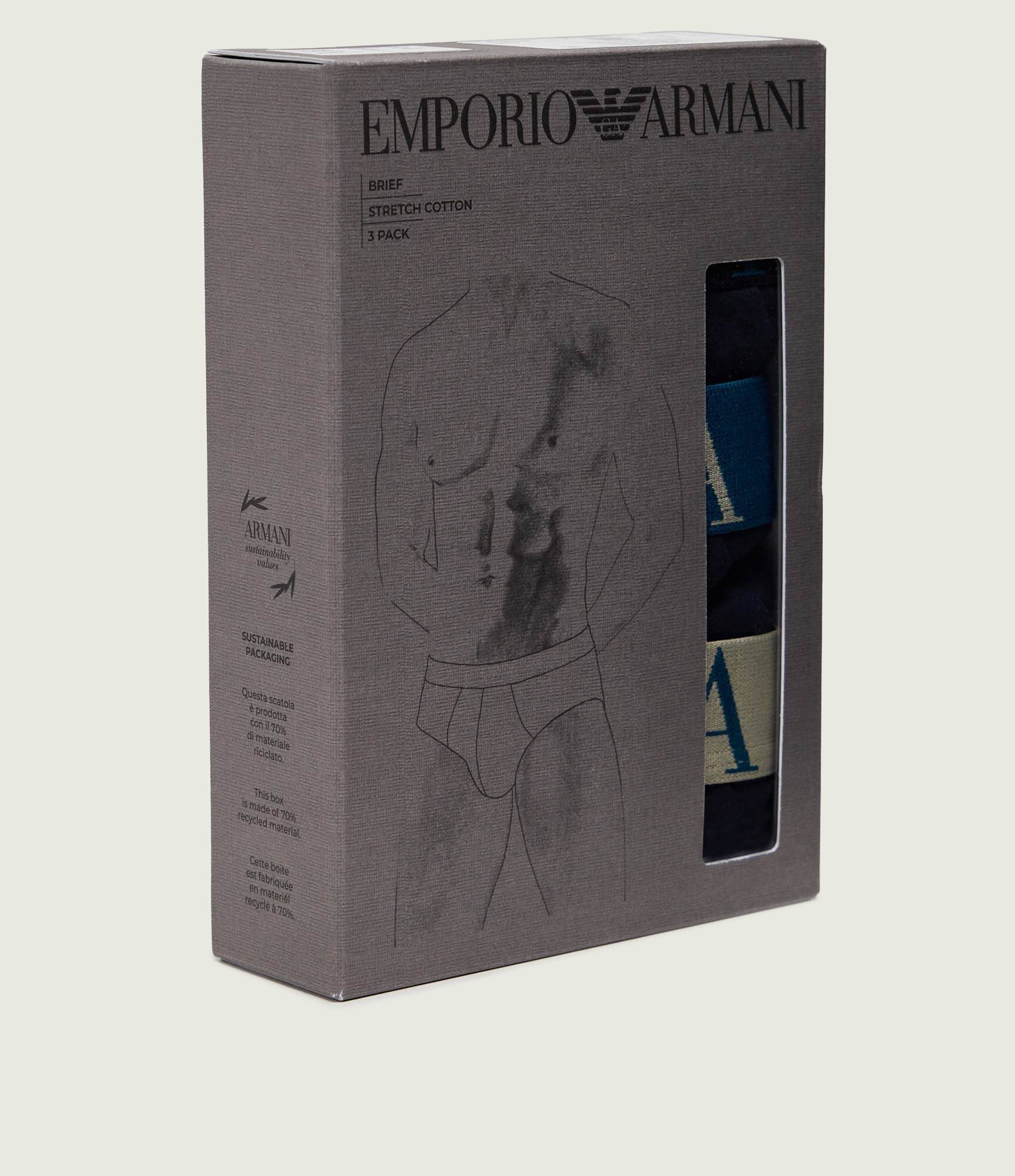 Emporio Armani Chiloți slipi 3-pack