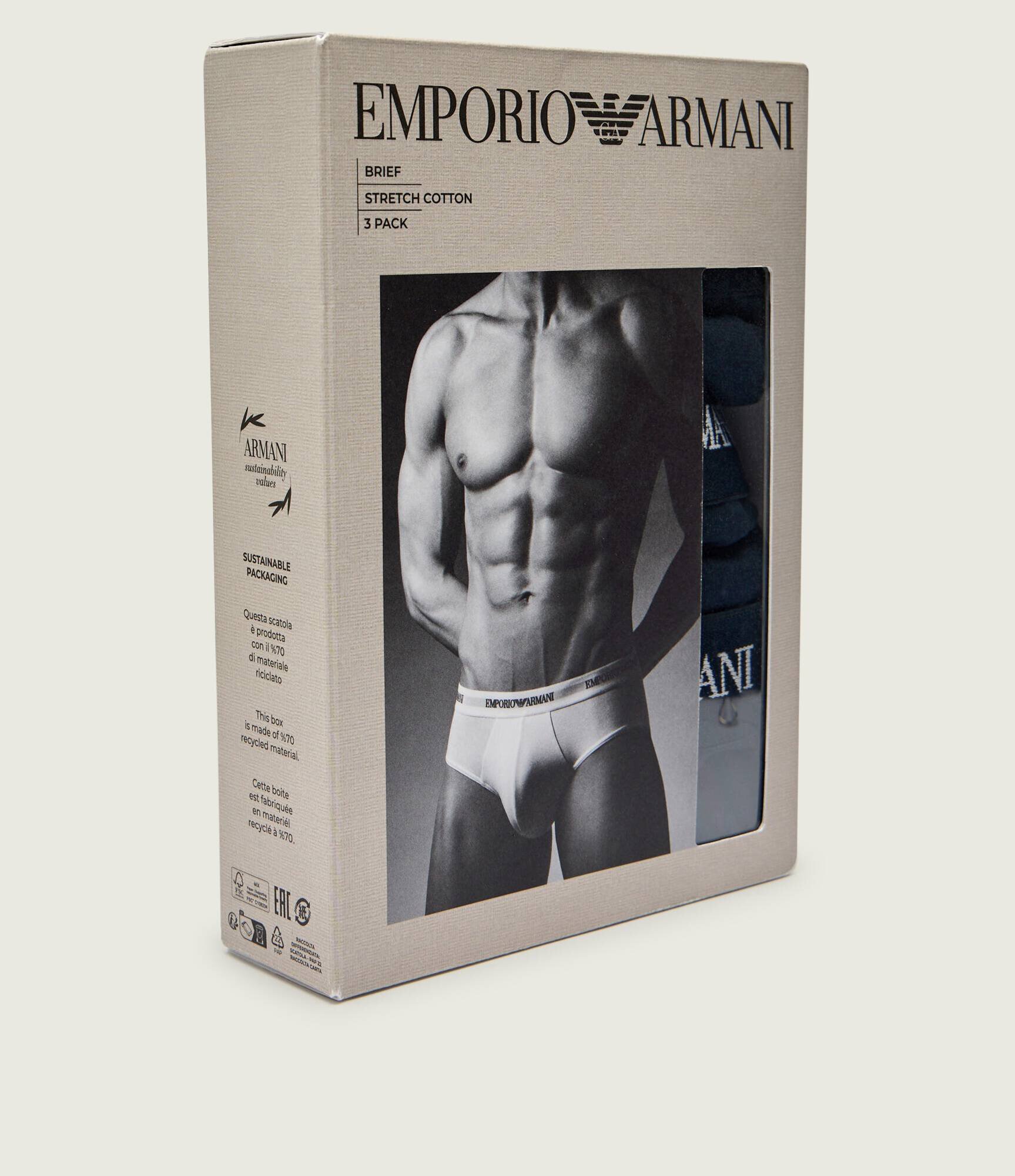 Emporio Armani Chiloți slipi 3-pack